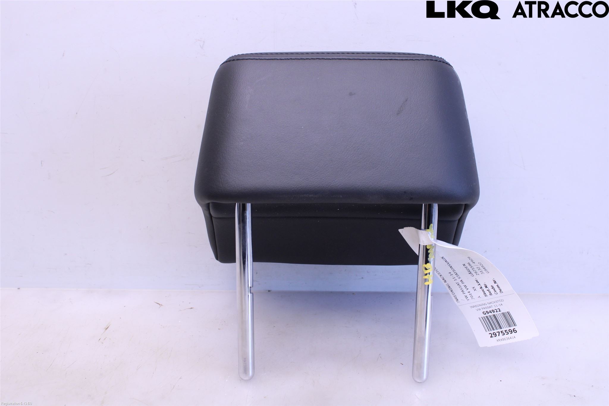 Volkswagen VW PASSAT 11-14 Inredning Nackstöd