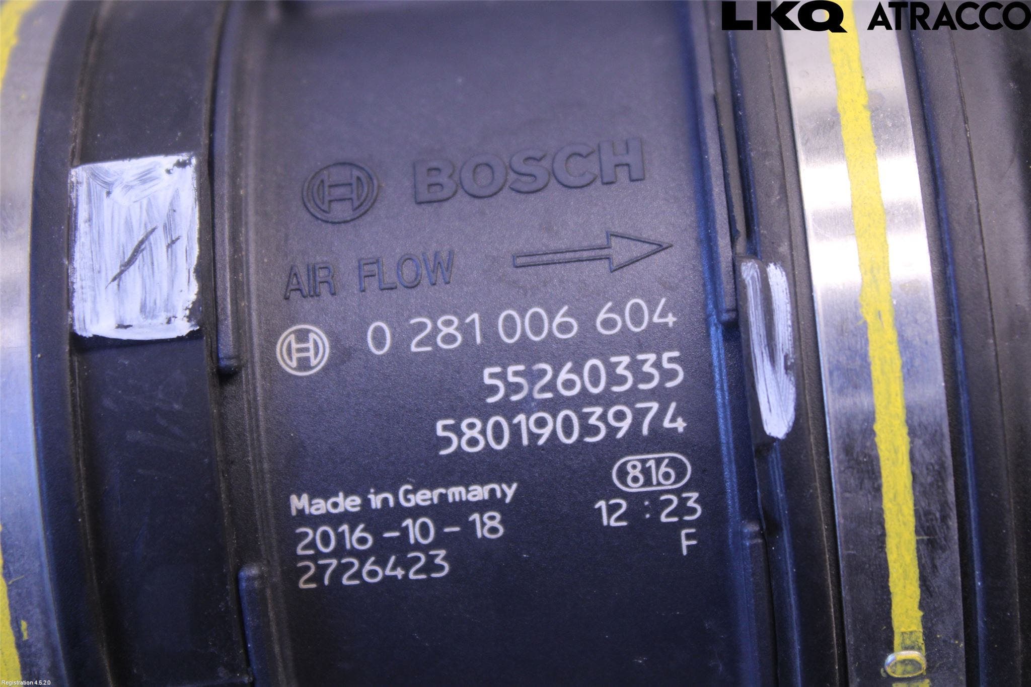 Fiat DUCATO 15-23 Injluftmassamätare