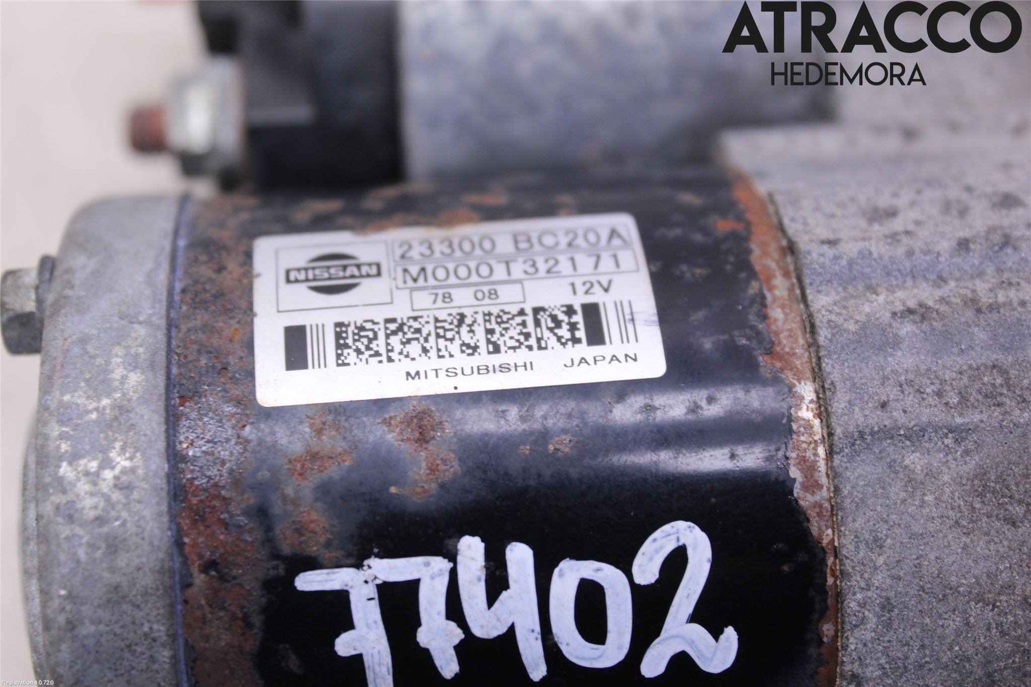 Nissan NOTE E11 06-14 Startmotor