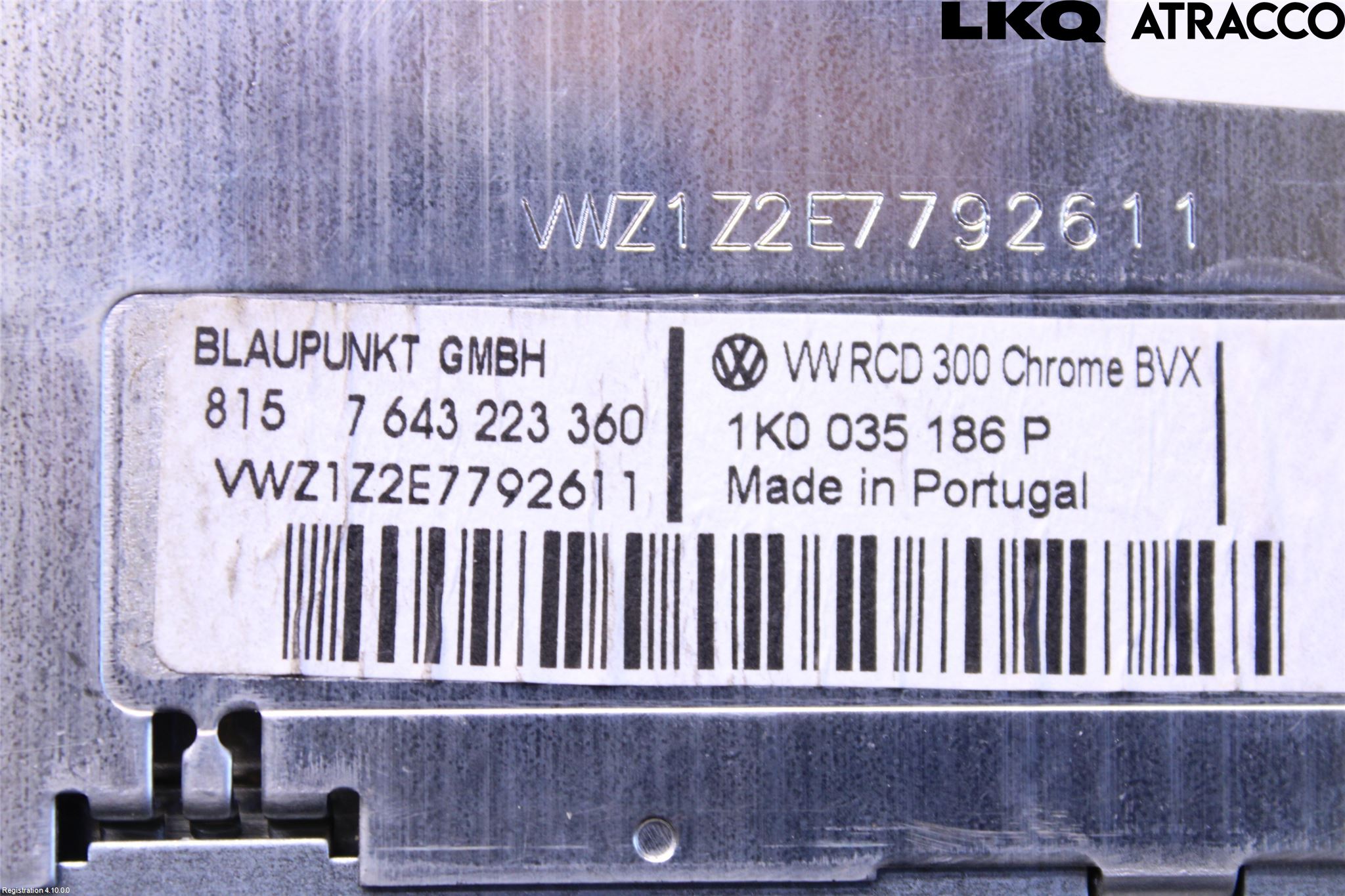 Volkswagen VW GOLF V 04-09 Cd Radio - Multimediapanel