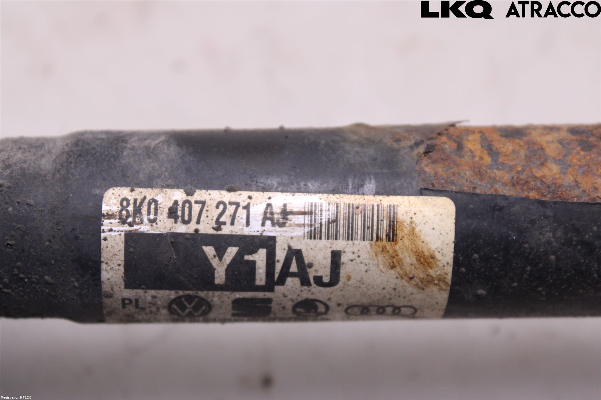 Audi A4 12-15 Drivaxel Fram Vänster
