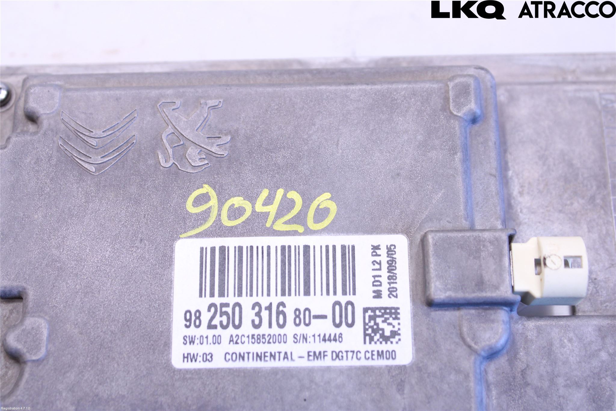 Toyota PROACE II 16- Multifunktionsdisplay