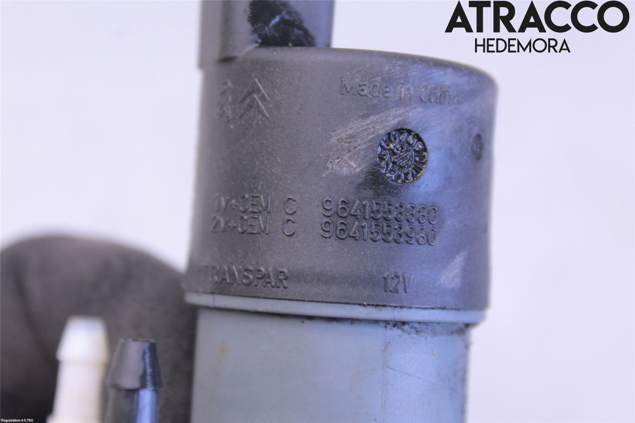 Nissan QASHQAI 10-14 Spolarpump Vindruta