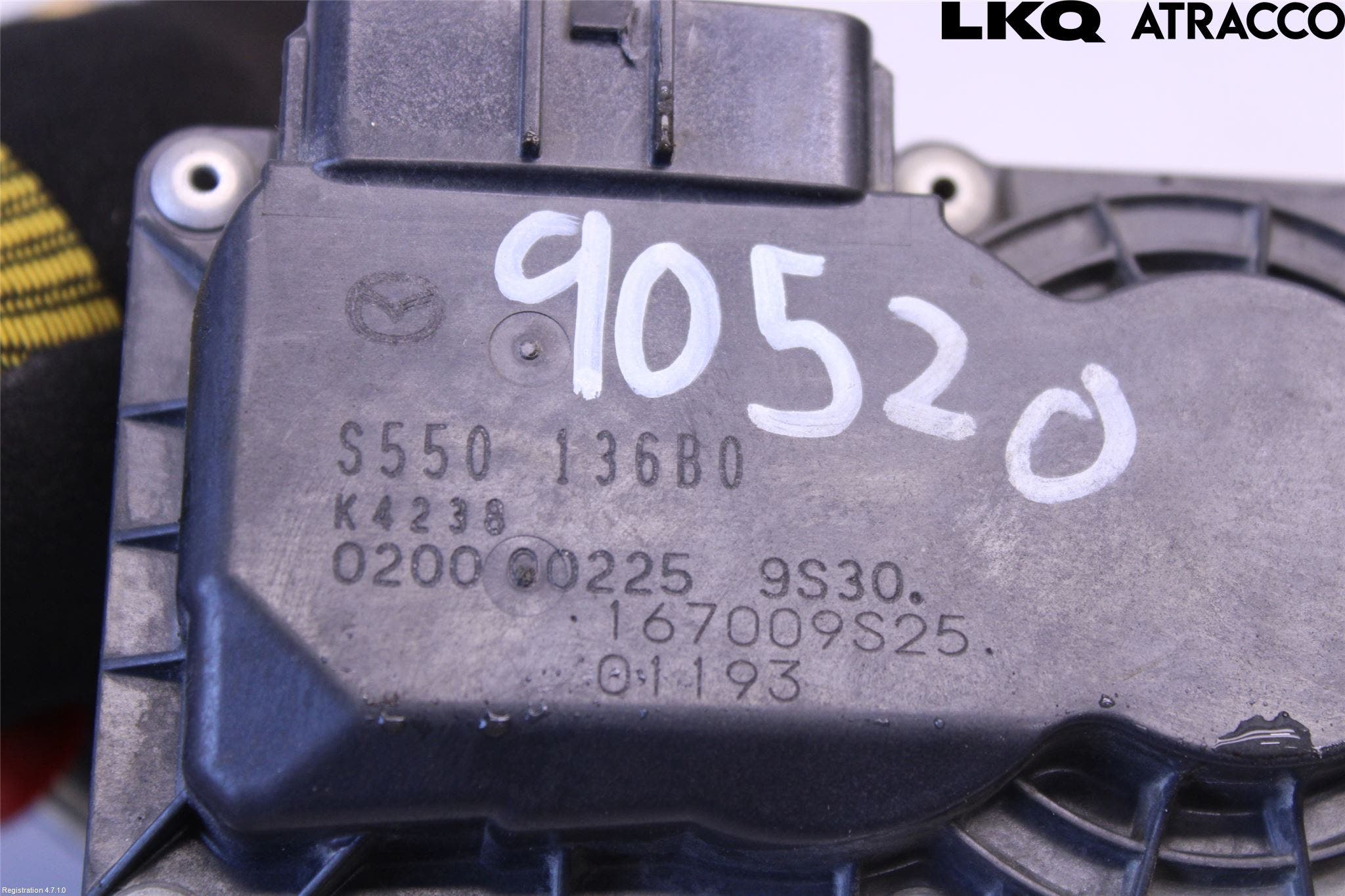 Mazda CX-3 Injspjällhus