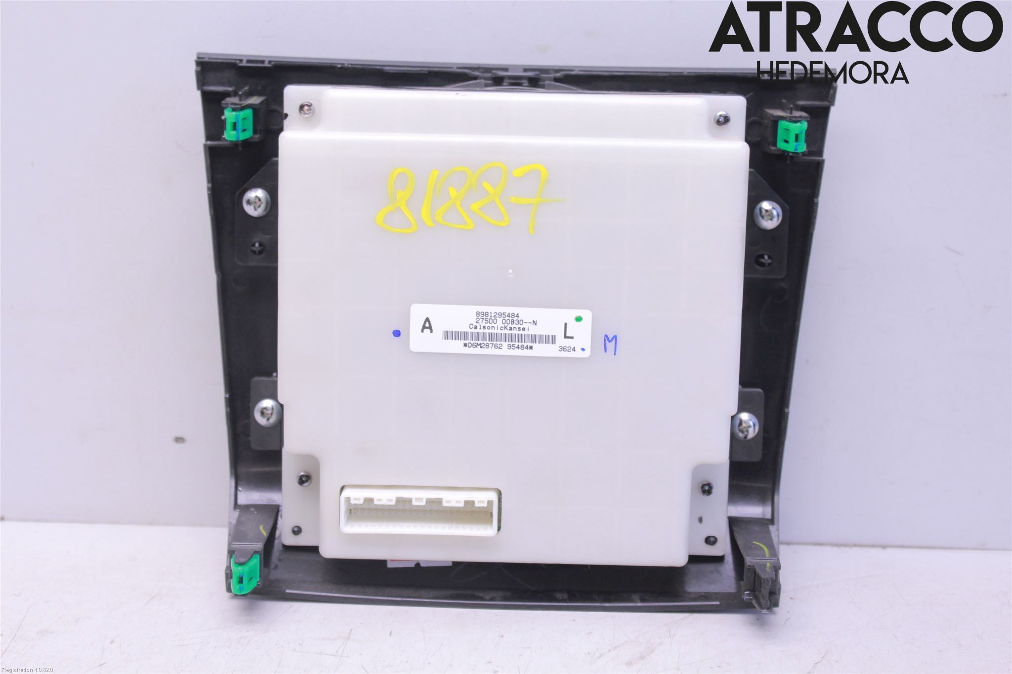 Isuzu D-MAX Ac Styrenhet Ac Manöveren