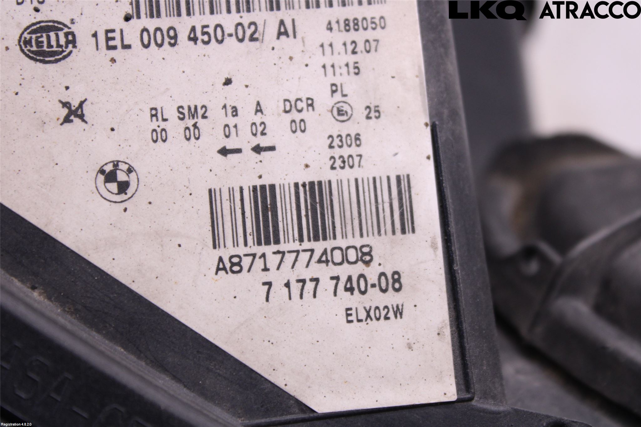 BMW 5 E60/61 Sed/Tou 02-10 Strålkastare Höger