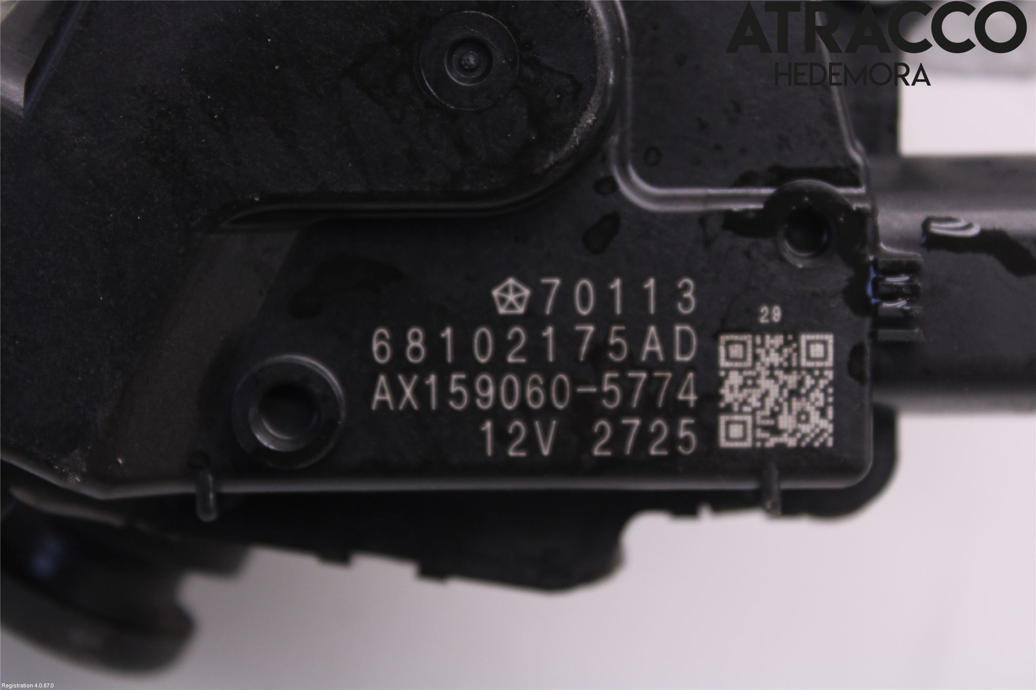 Jeep CHEROKEE Torkarmotor Vindruta