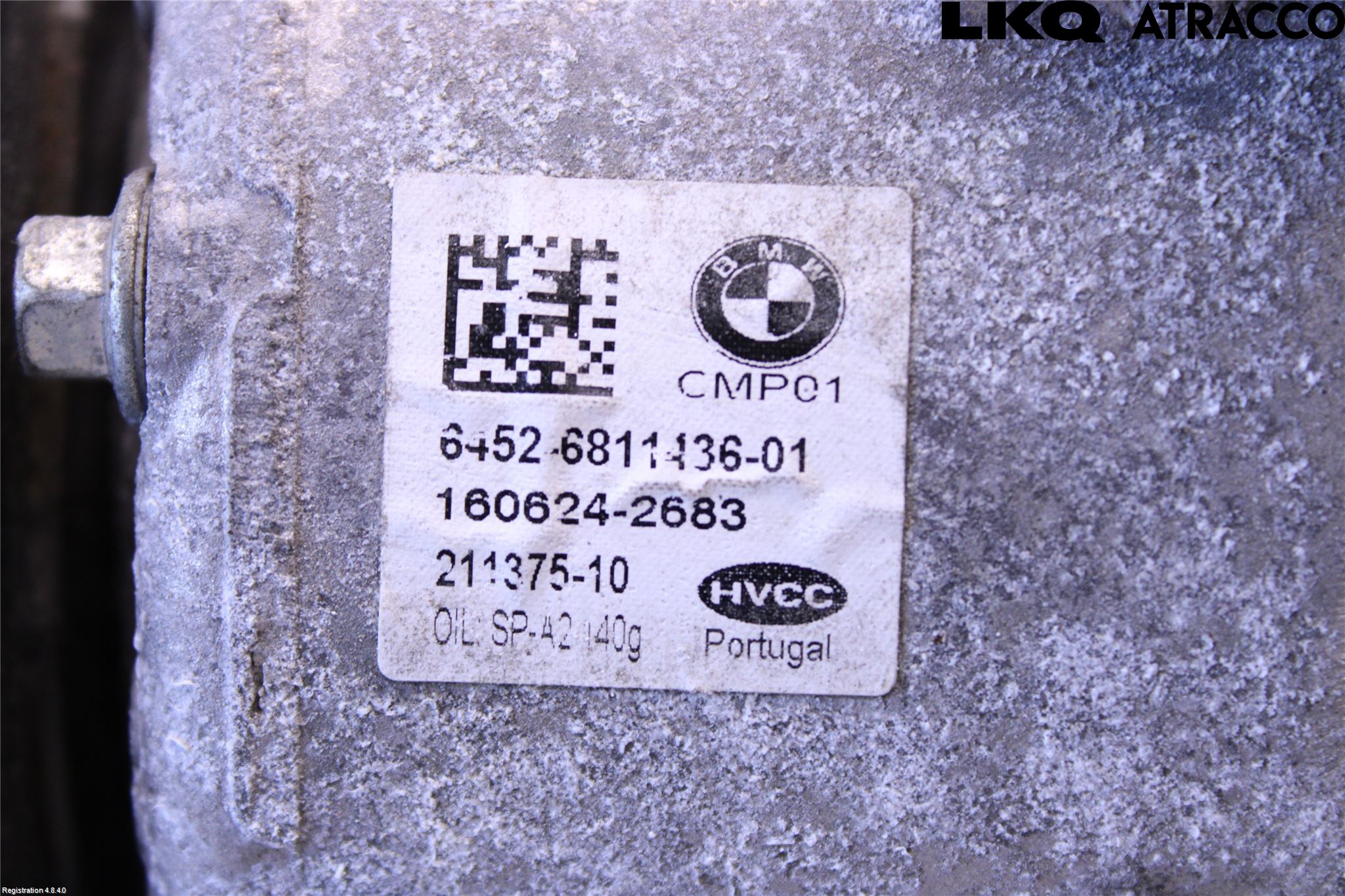 BMW 5 F10/F11/F18 09-17 Ac Kompressor