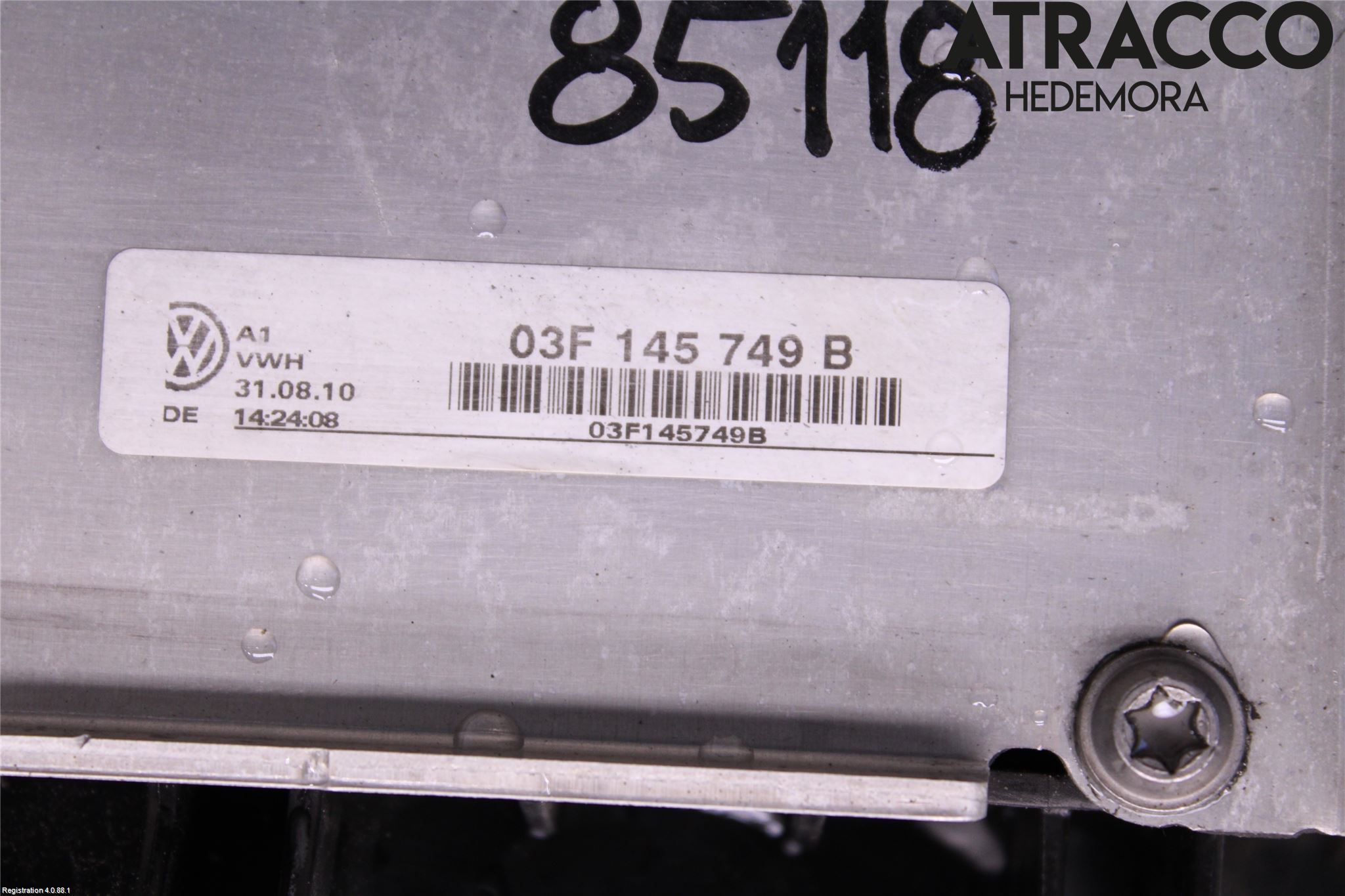 Audi A1/S1 11-18 Grenrör Insug