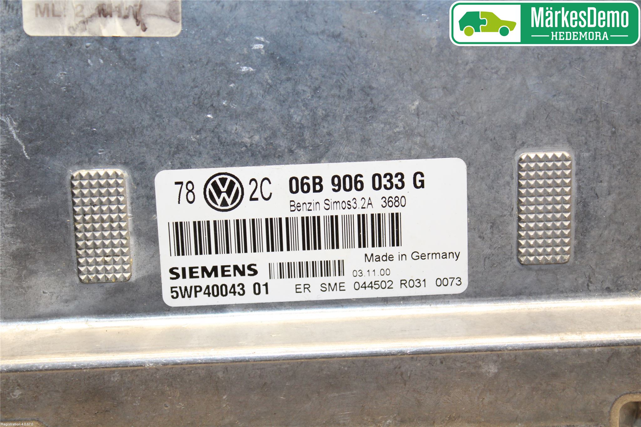 Volkswagen VW PASSAT 01-05 Styrenhet Insprut Bensin