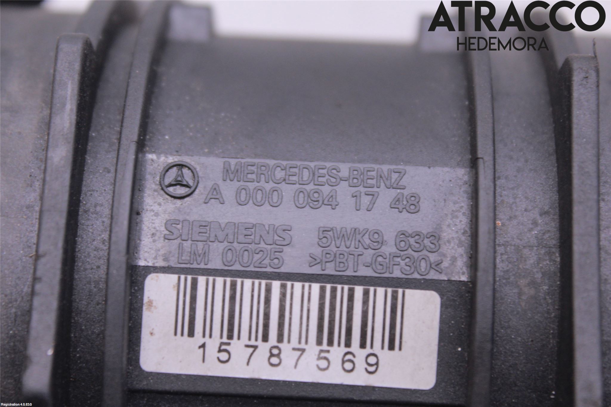 Mercedes-Benz MB E-KLASS (W211) 02-09 Injluftmassamätare
