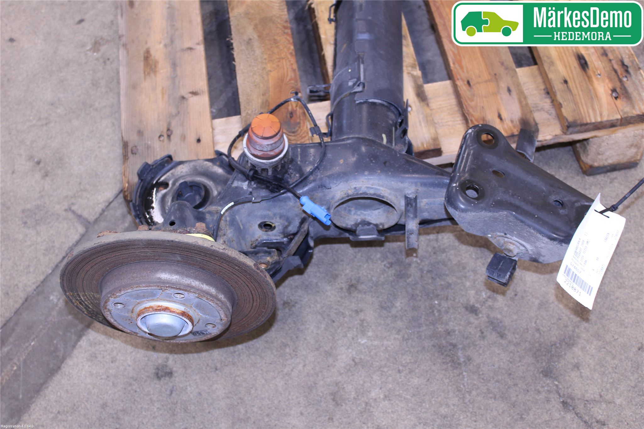 Peugeot 2008 13-20 Bakaxelbalk