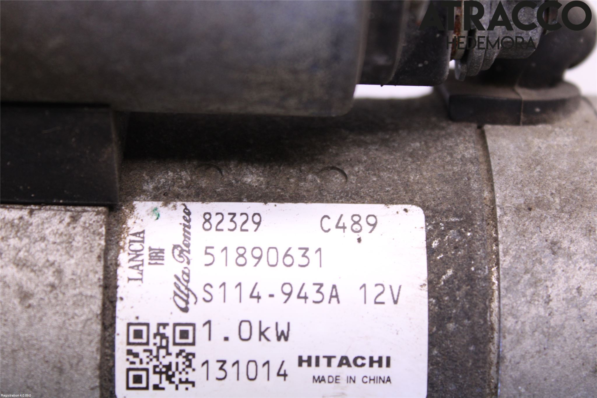 Fiat PANDA 12- Startmotor