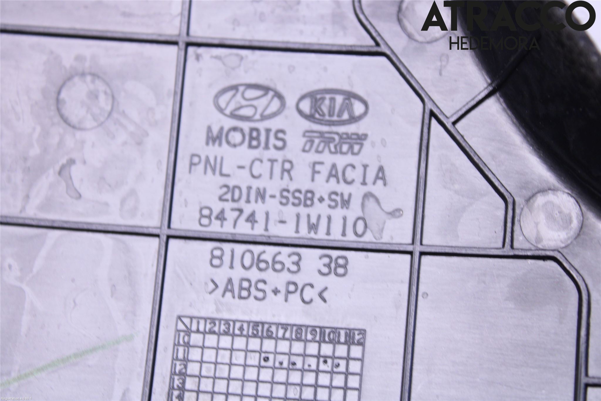 Kia RIO 12-16 Instrumentsarg