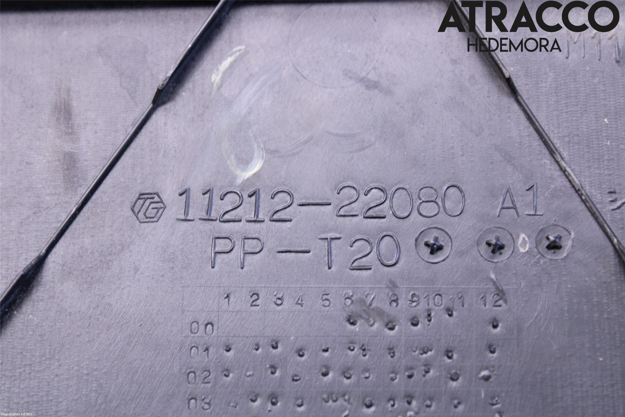 Toyota COROLLA 02-07 Motorkåpa