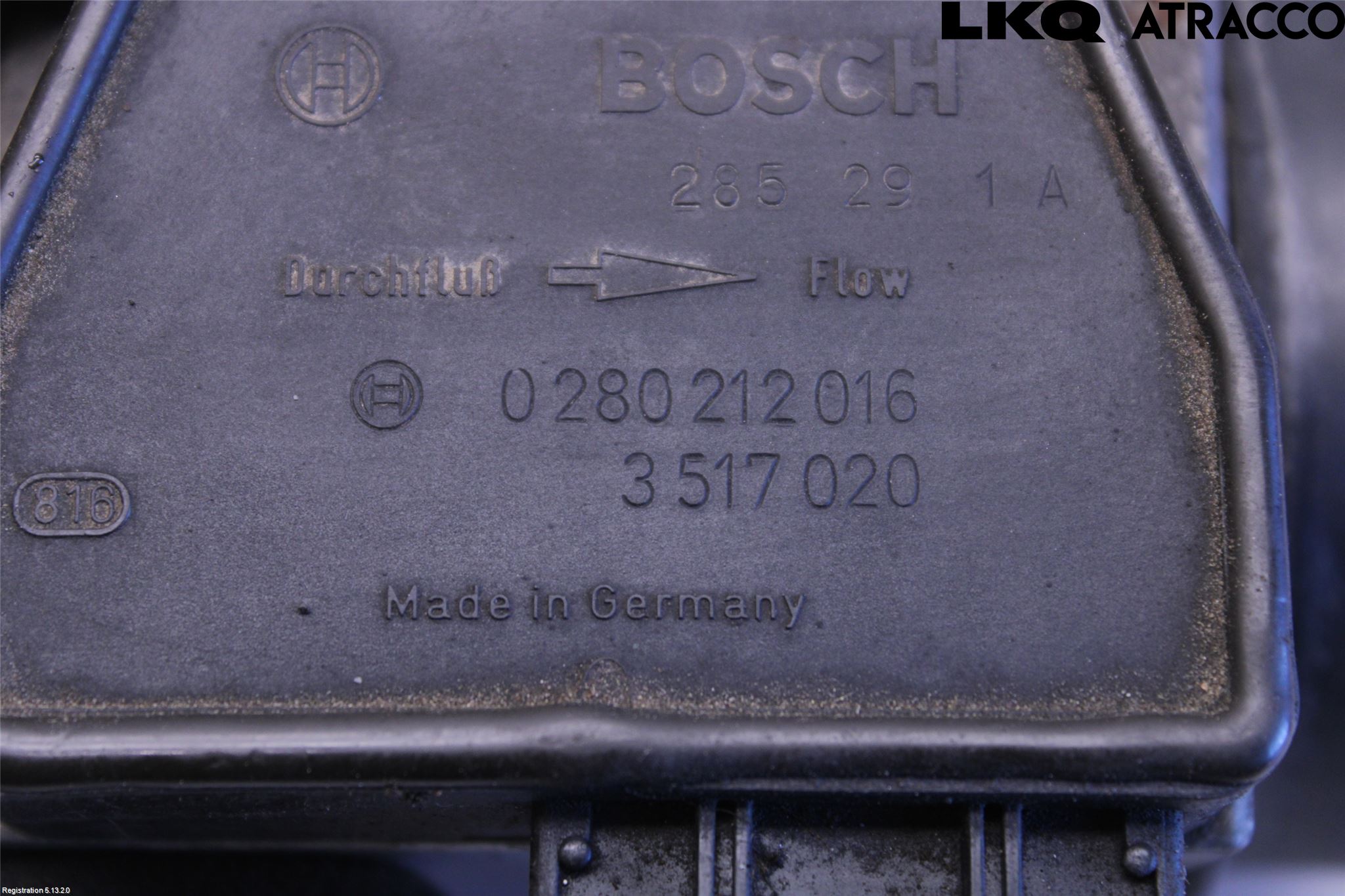 Volvo 740 88-92 Injluftmassamätare