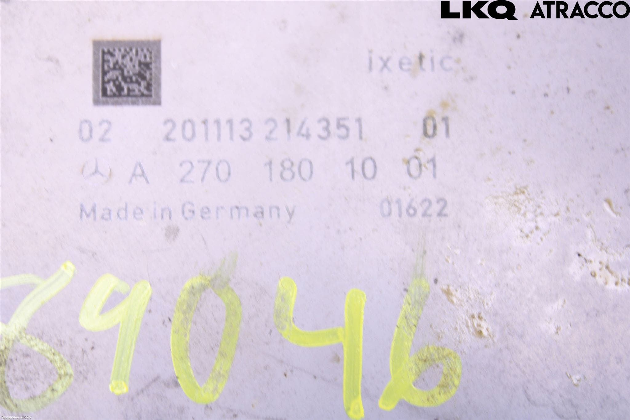 Mercedes-Benz MB A-KLASS (W176) 13-18 Vakuumpump