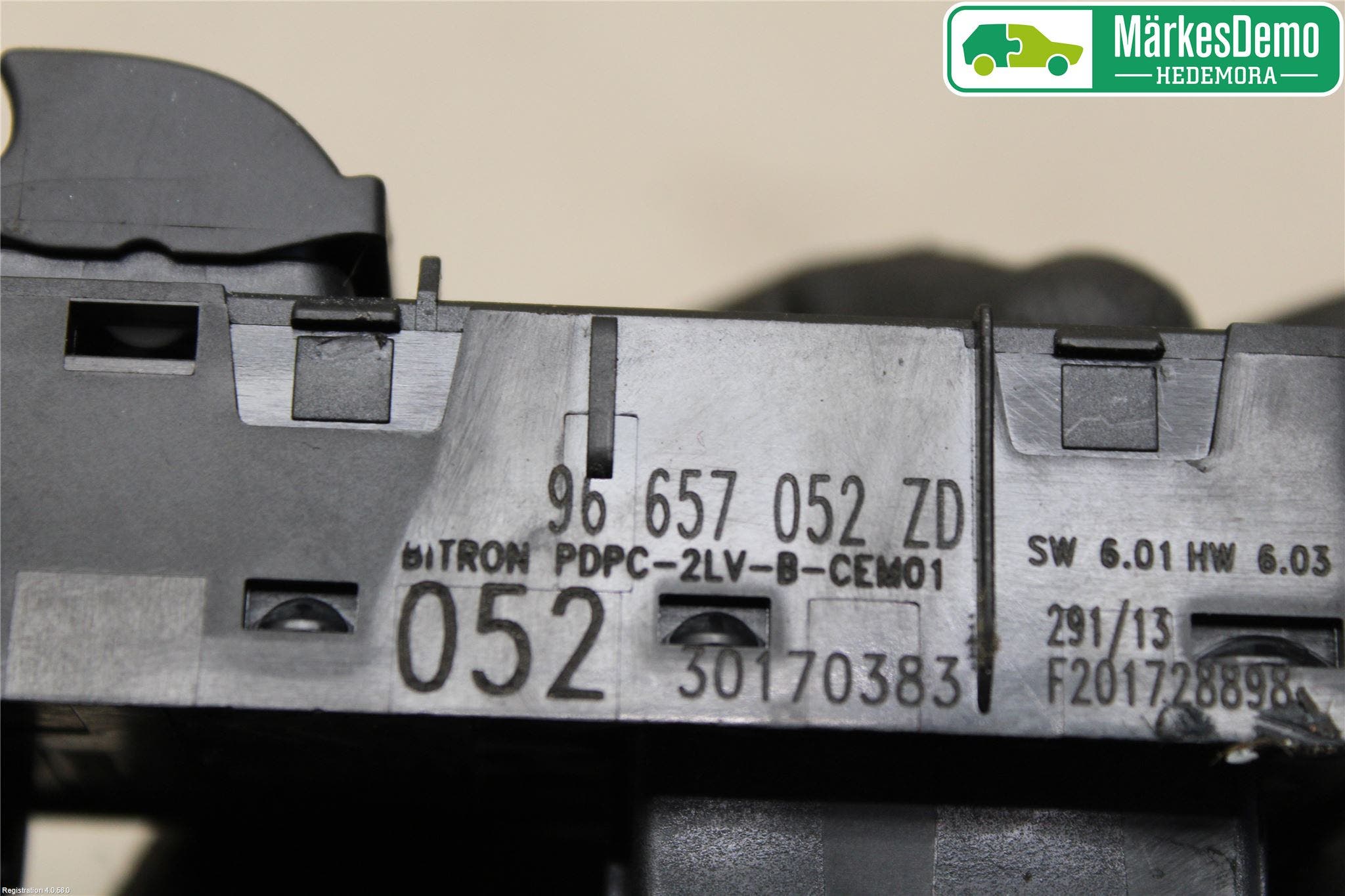 Citroen DS4 Strömställare Elhiss