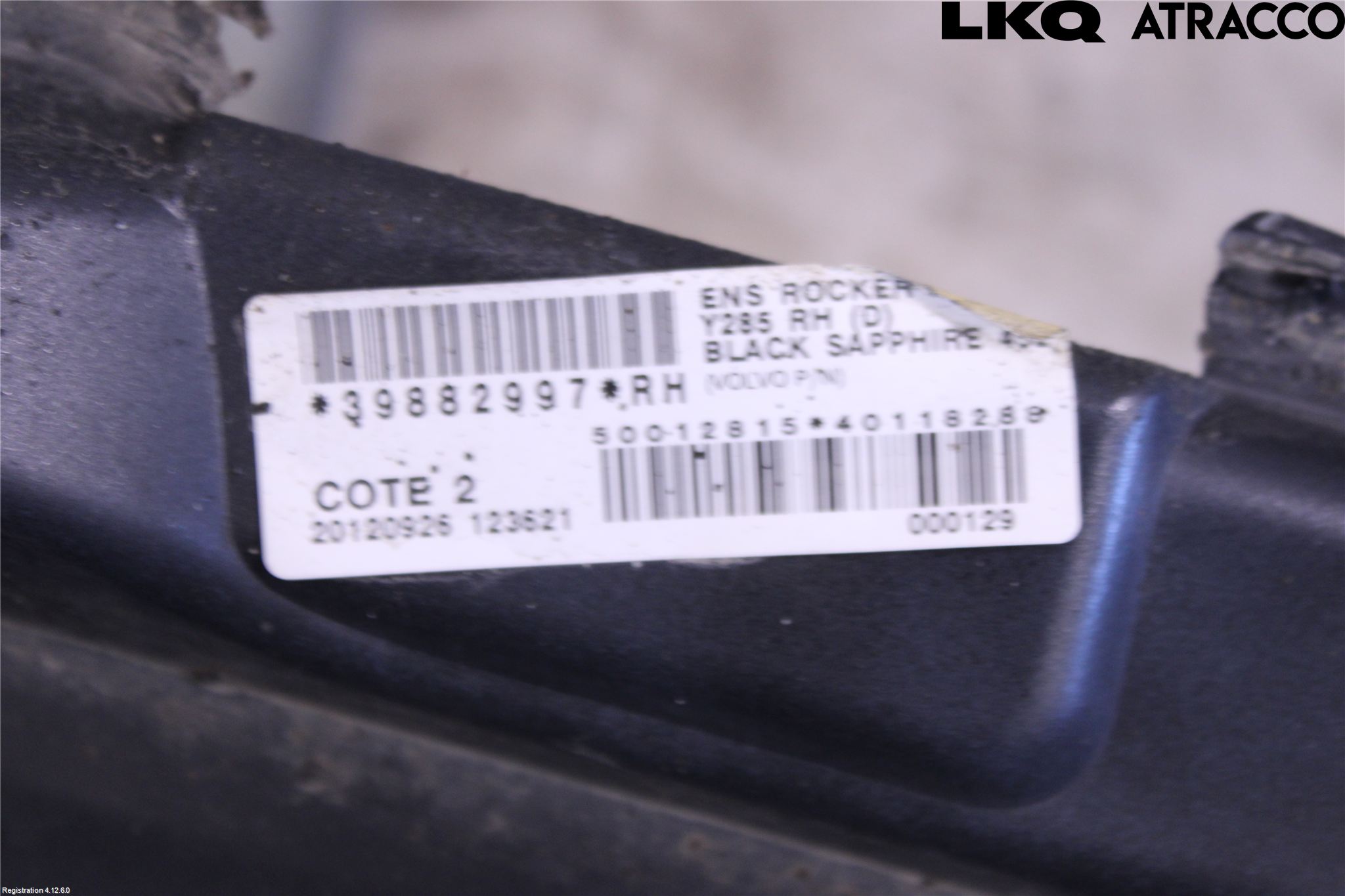 Volvo V70 08-13 Sidokjol Hö