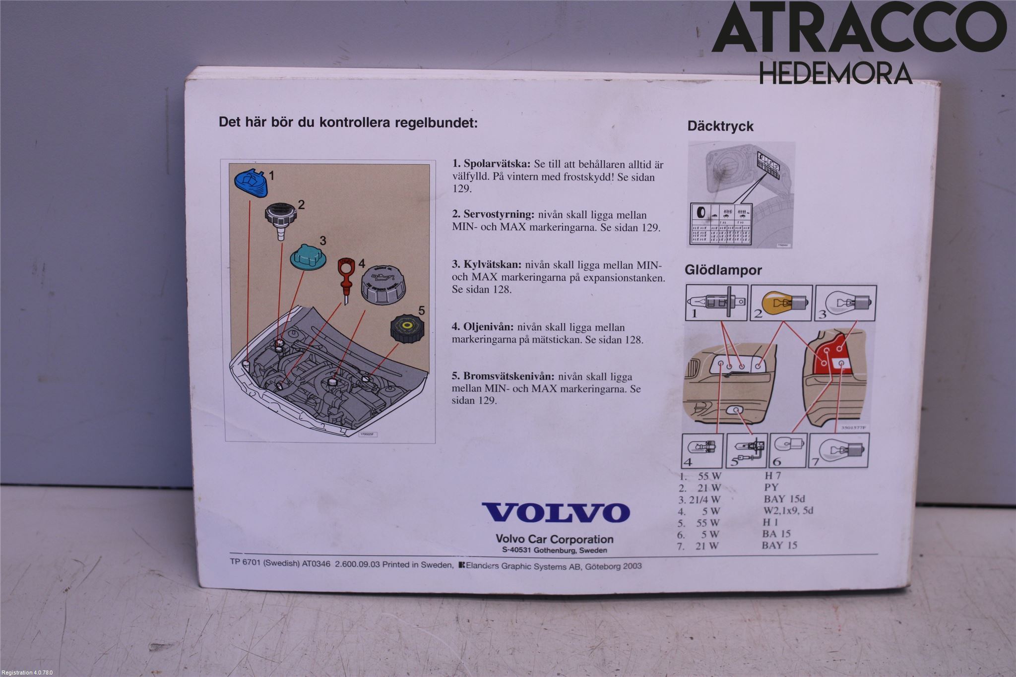 Volvo S80 04-06 Instruktionsbok
