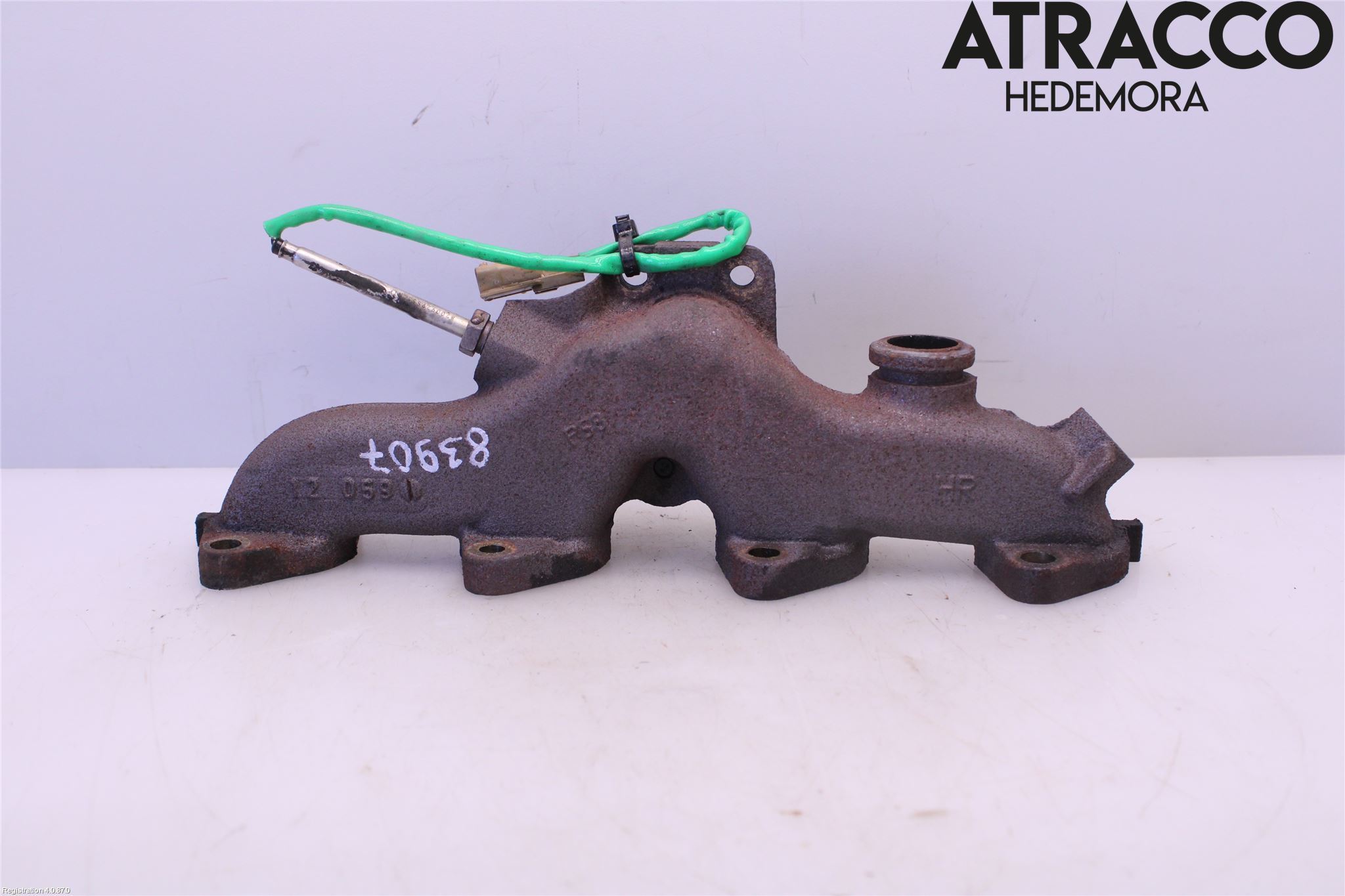 Renault KANGOO II 08-14 Grenrör Avgas