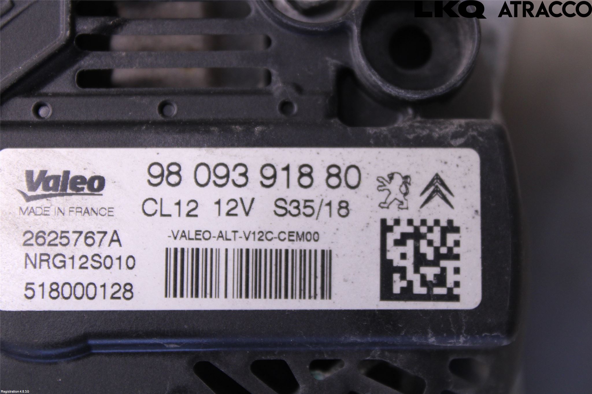 Peugeot 2008 13-20 Generator