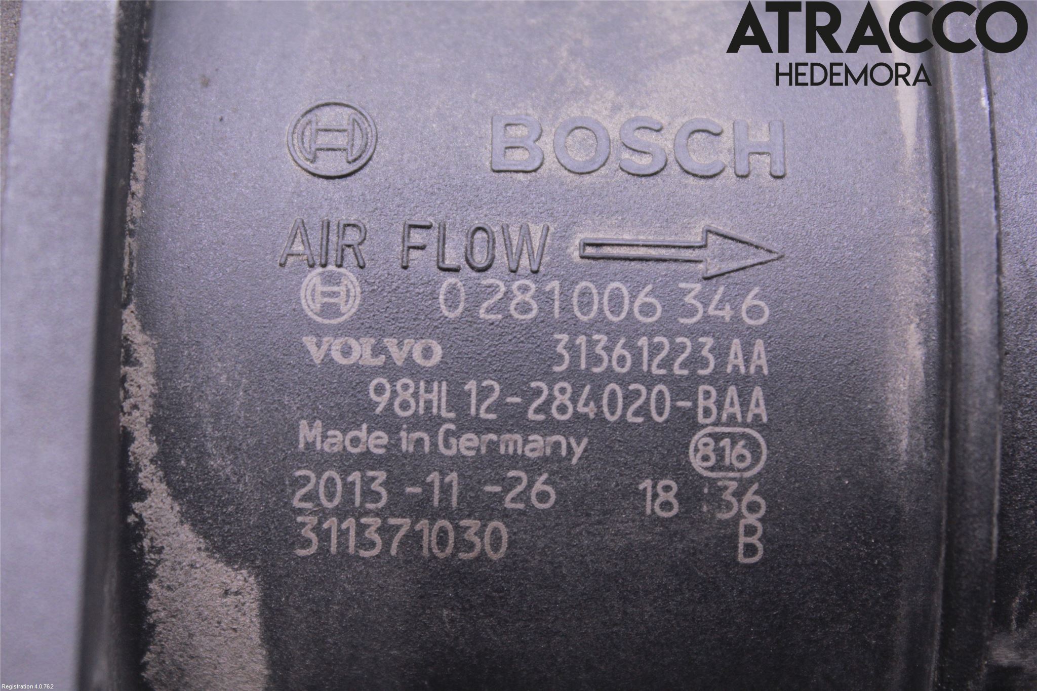 Volvo XC70 14-16 Injluftmassamätare