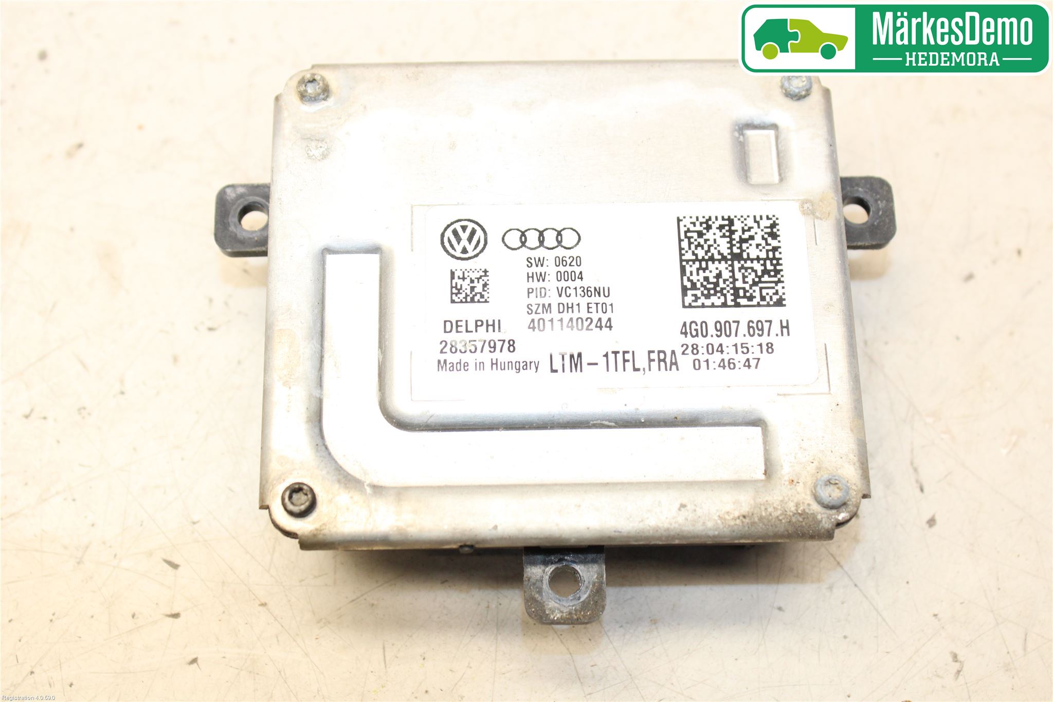 Volkswagen VW PASSAT 15-19 Styrenhet Strålkastare