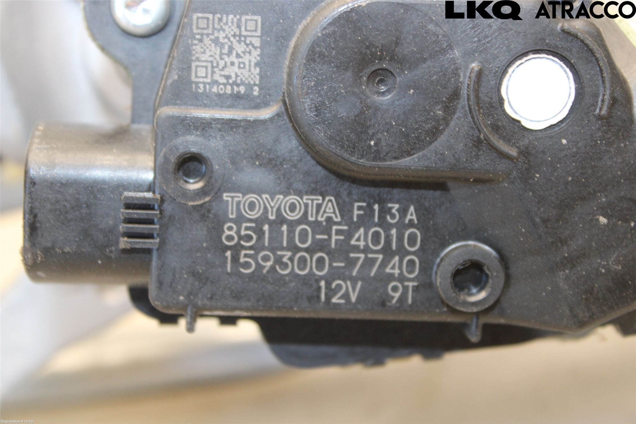 Toyota C-HR 16-23 Torkarmekanism Vindruta