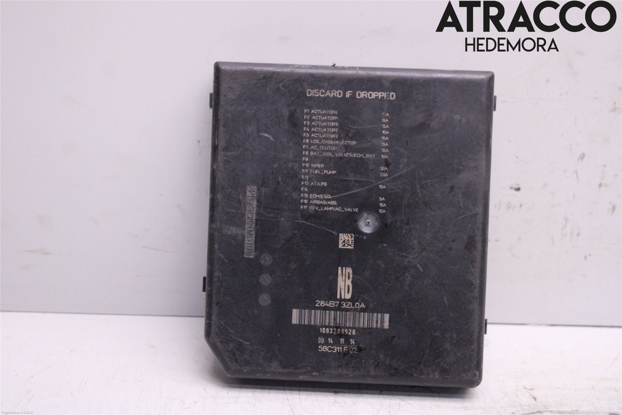 Nissan PULSAR Säkringsdosa-Elcentral