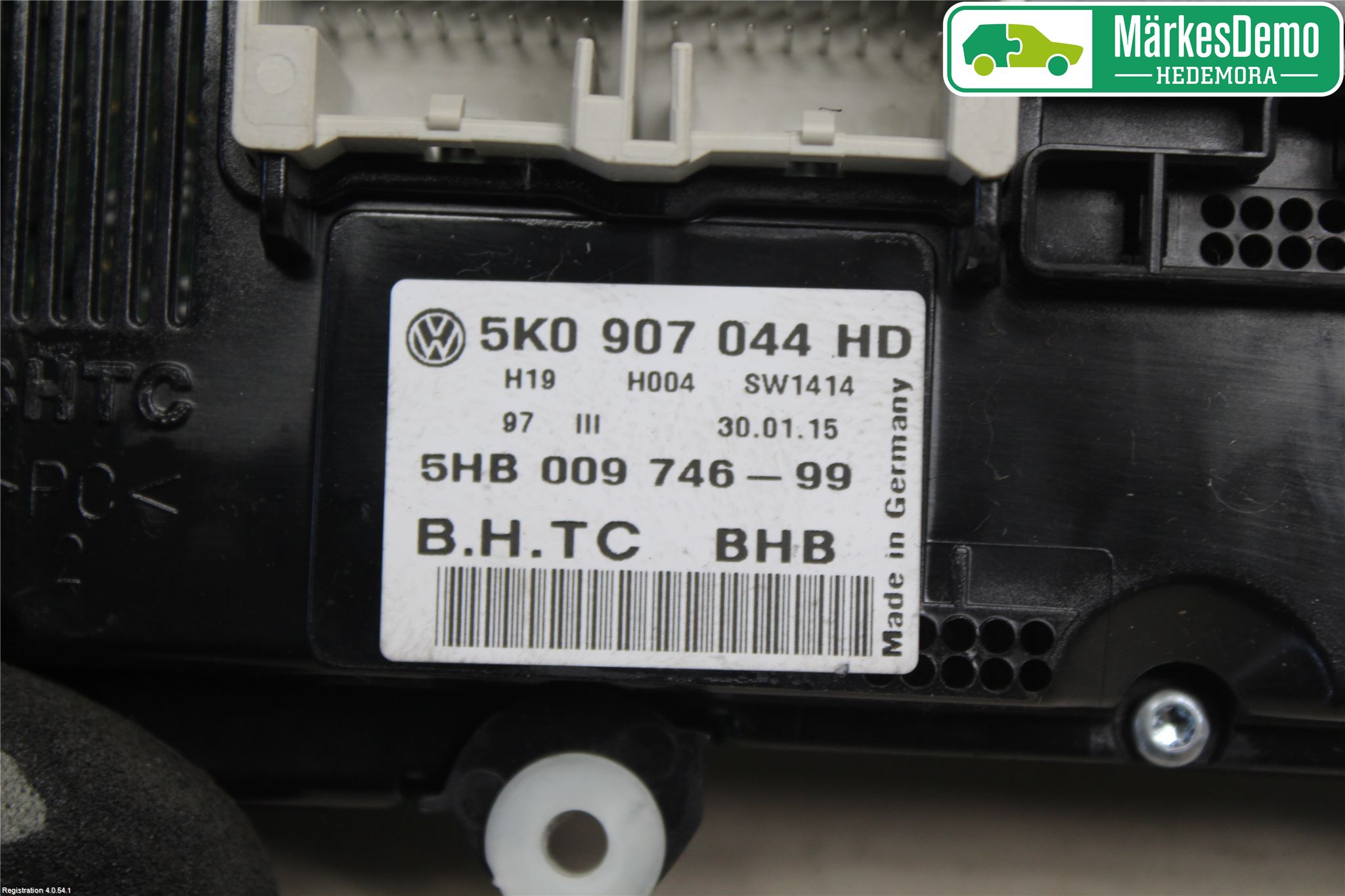 Volkswagen VW TIGUAN 07-16 Ac Styrenhet Ac Manöveren