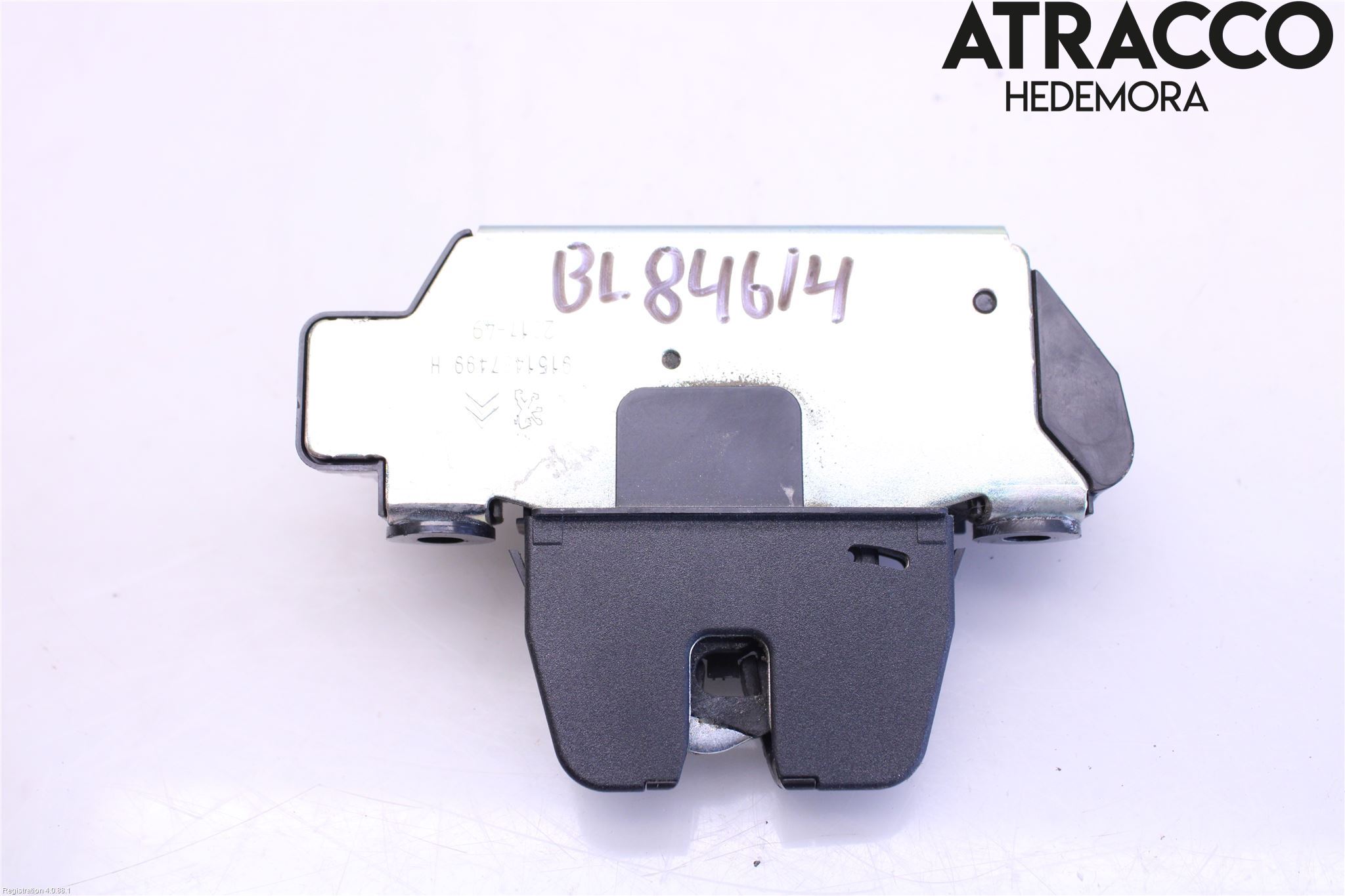 Mopedbil Chatenet CHATANET CH46 Låskista Baklucka