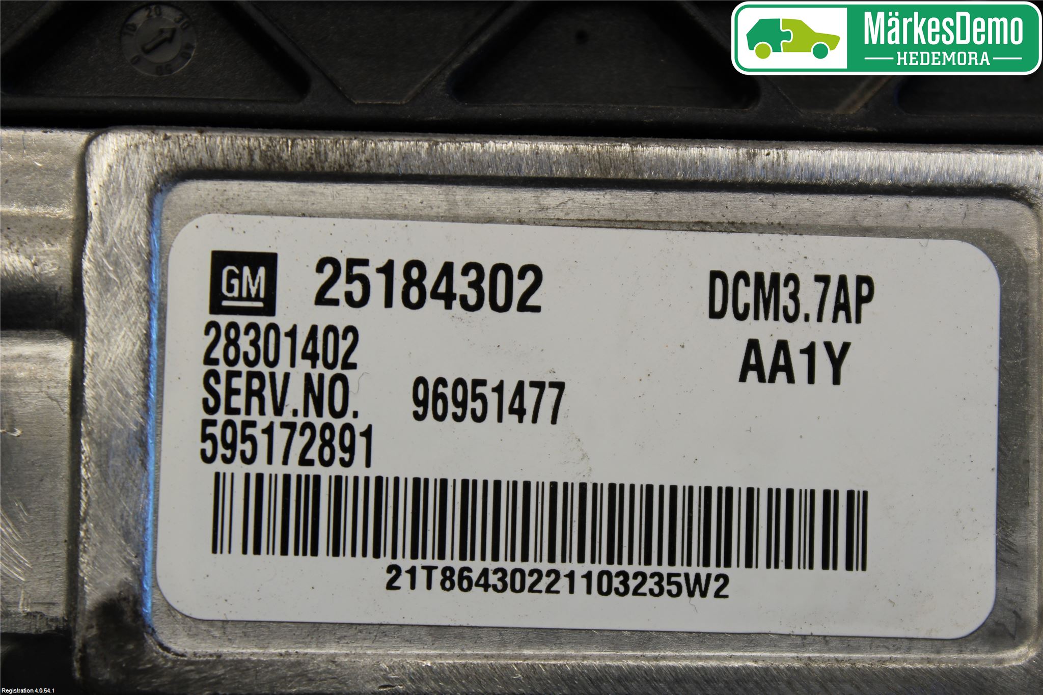 GM CHEVROLET CRUZE Styrenhet Insprut Bensin