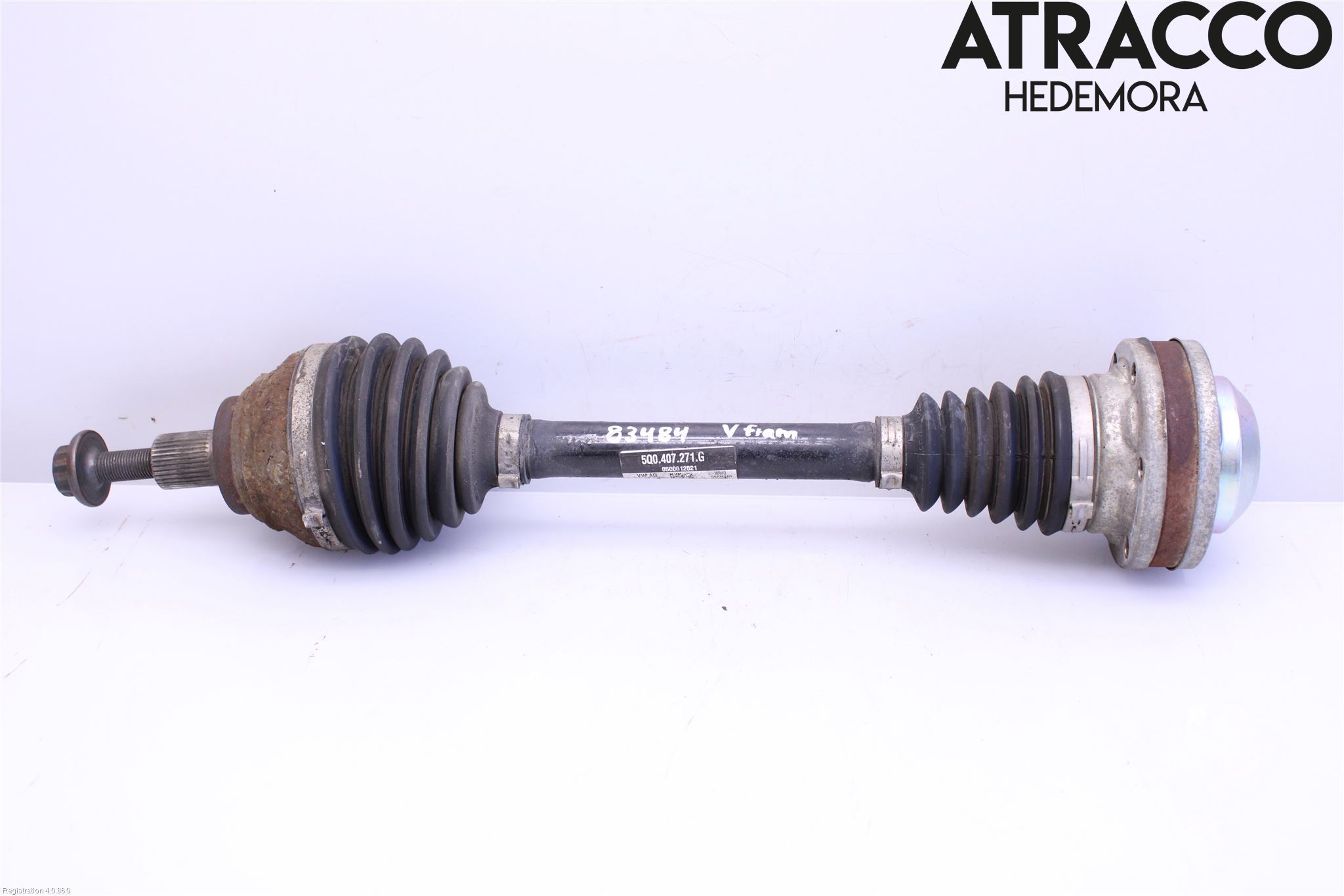 Volkswagen VW GOLF / E-GOLF VII 13-20 Drivaxel Fram Vänster