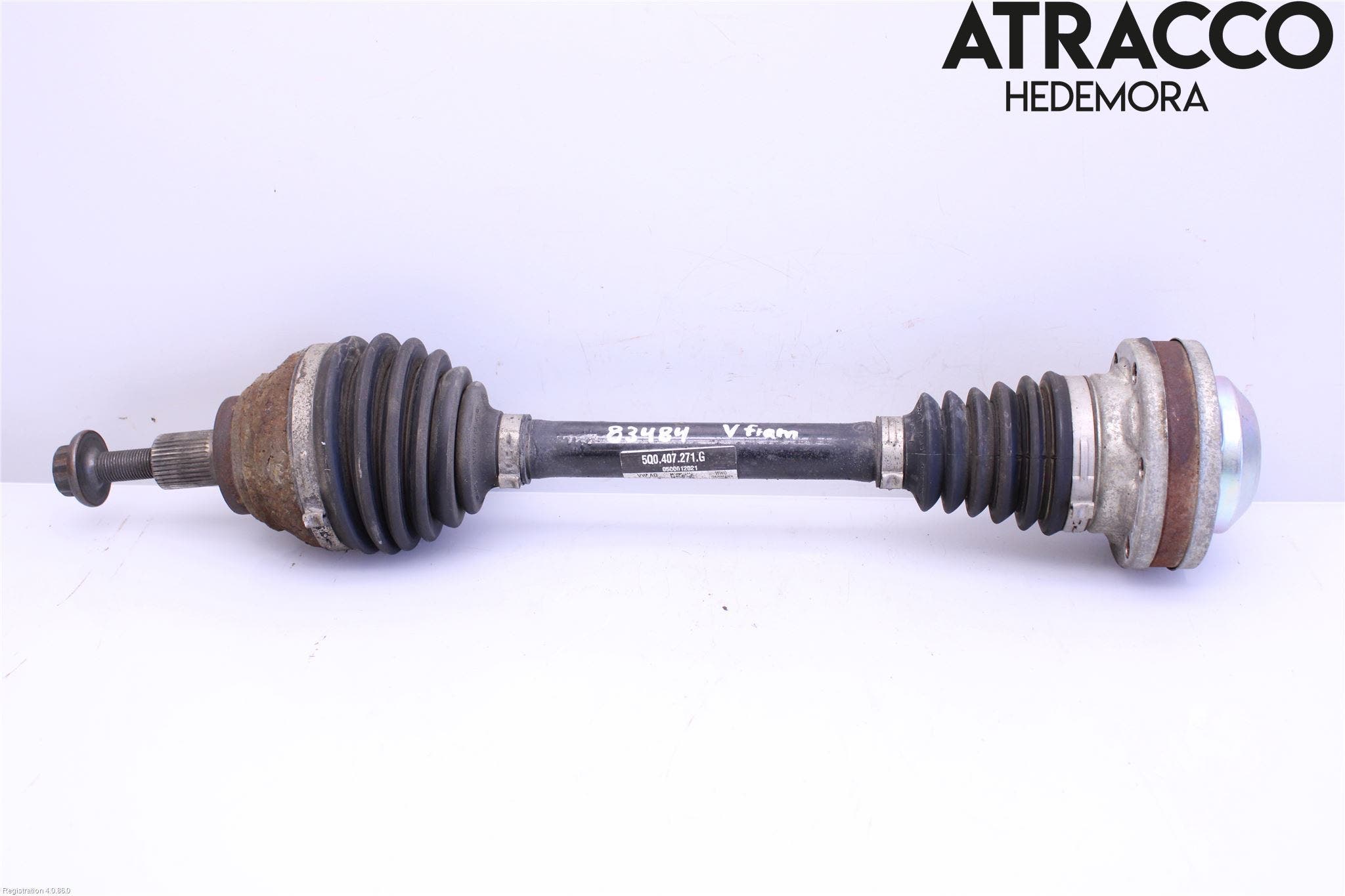 Volkswagen VW GOLF / E-GOLF VII 13-20 Drivaxel Fram Vänster