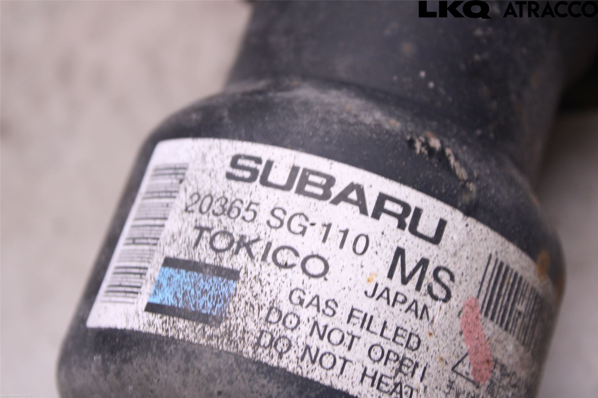 Subaru FORESTER SJ 13-18 Fjäderben Bak Vänster