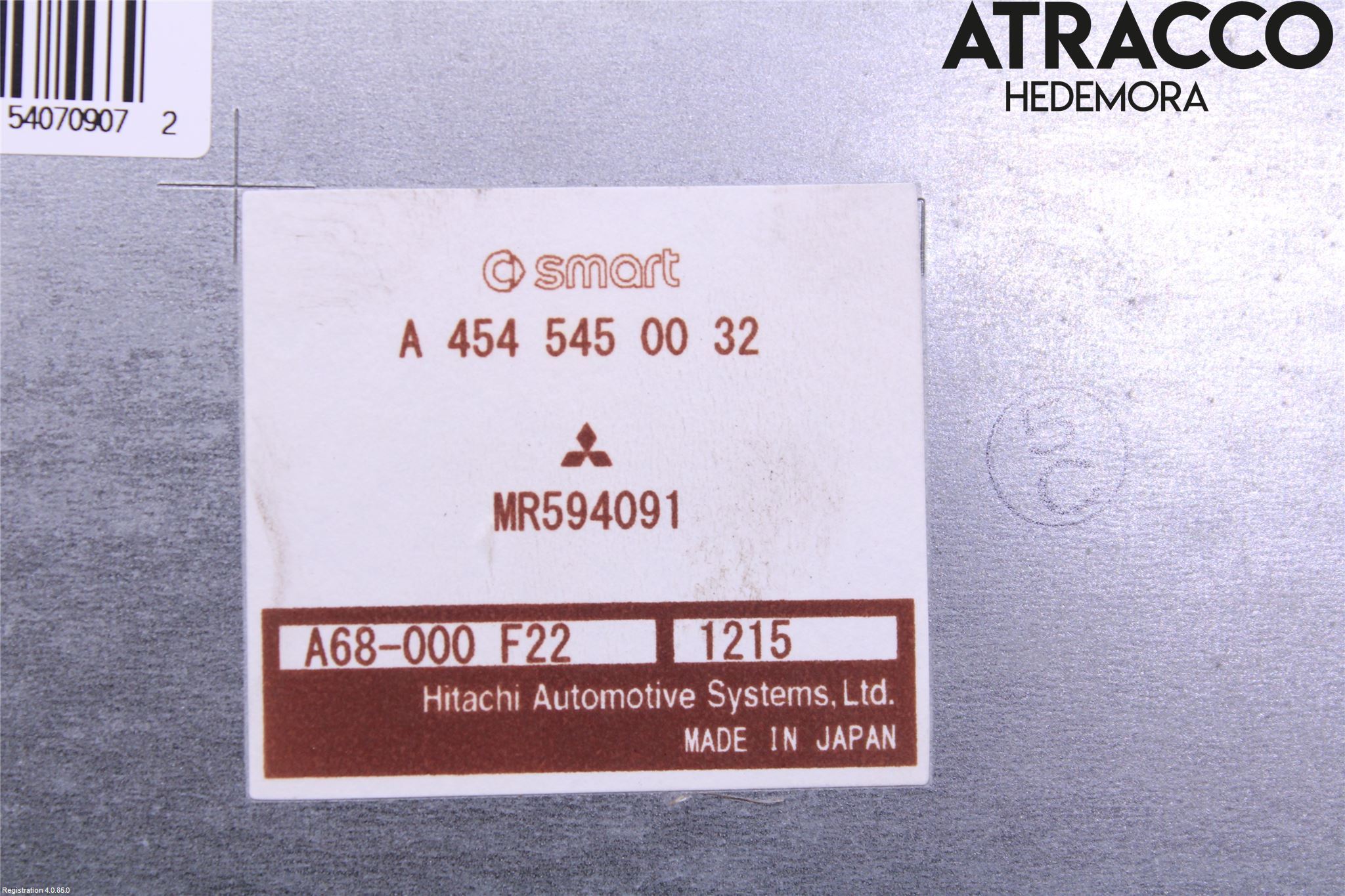 Mitsubishi COLT 09-13 Styrenhet Styrservo