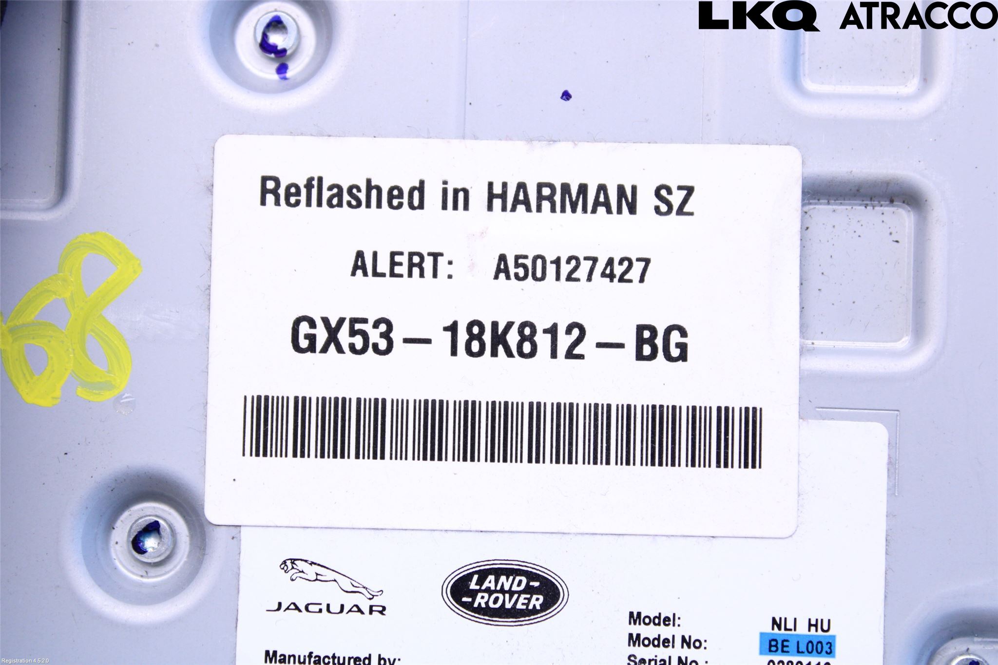 Jaguar XE (X760) 15-24 Cd Radio - Multimediapanel