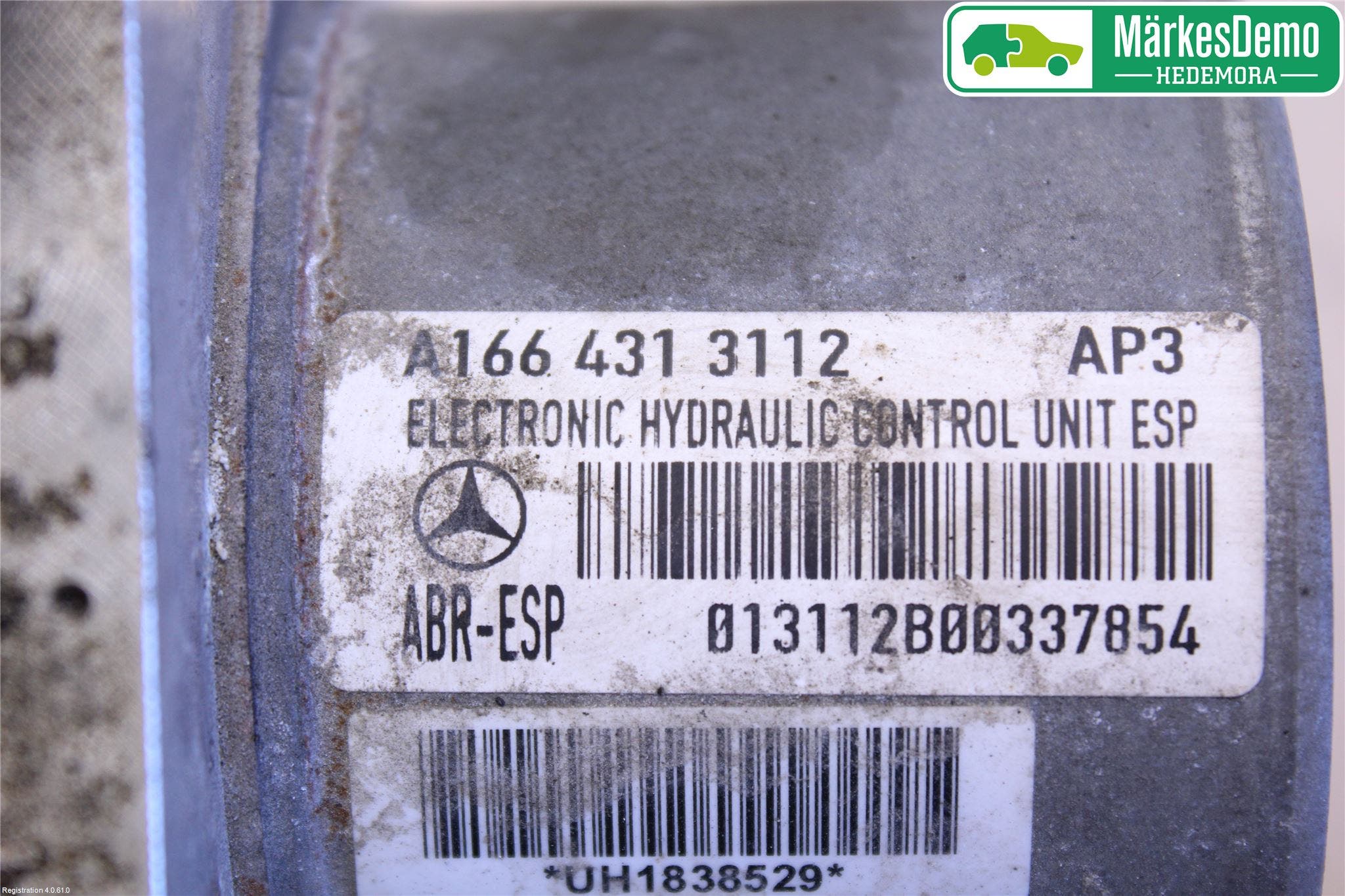 Mercedes-Benz MB ML/GLE-KLASS (W166) 12-18 Abs Hydraulaggregat