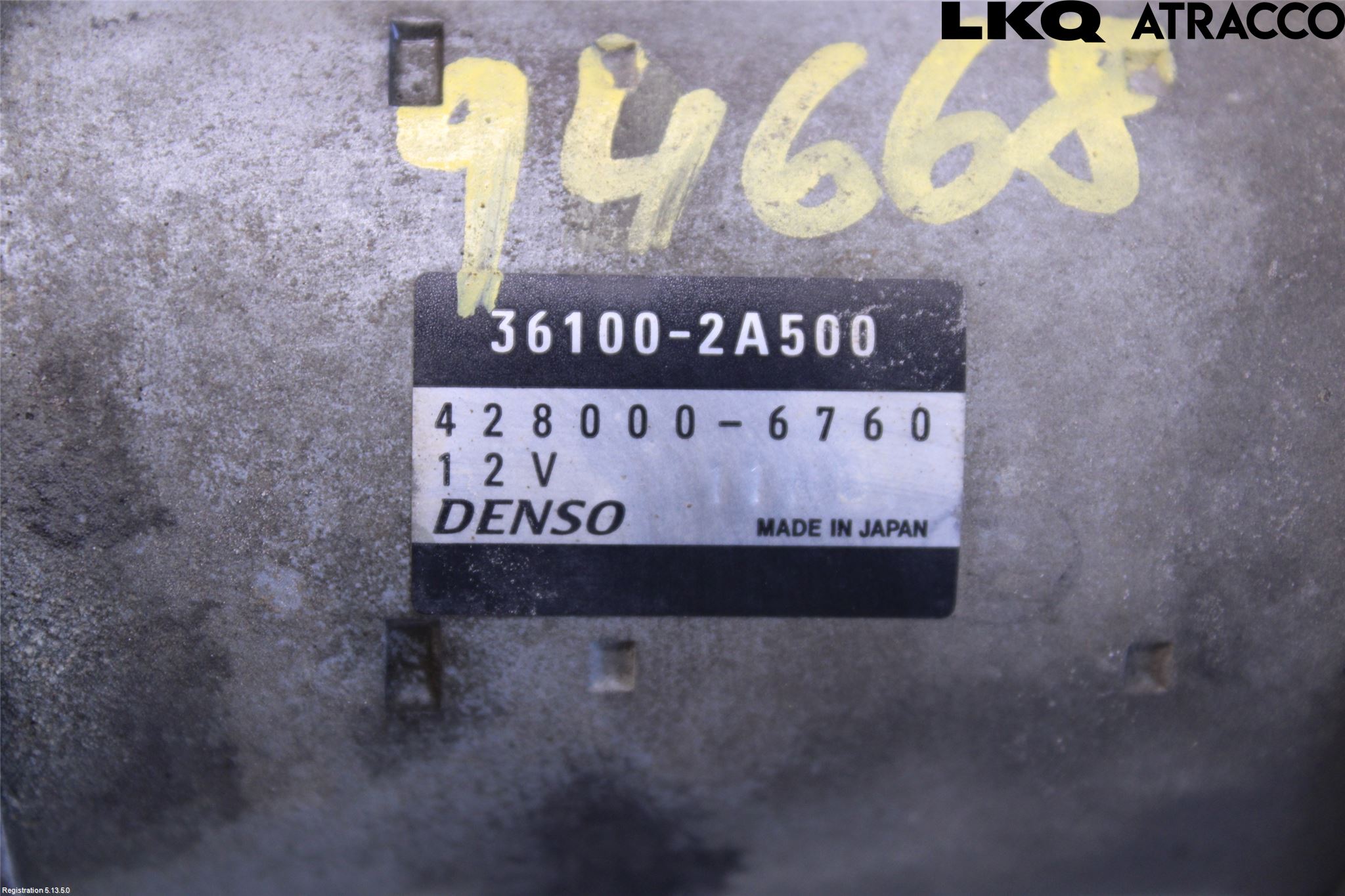 Kia RIO 12-16 Startmotor Diesel