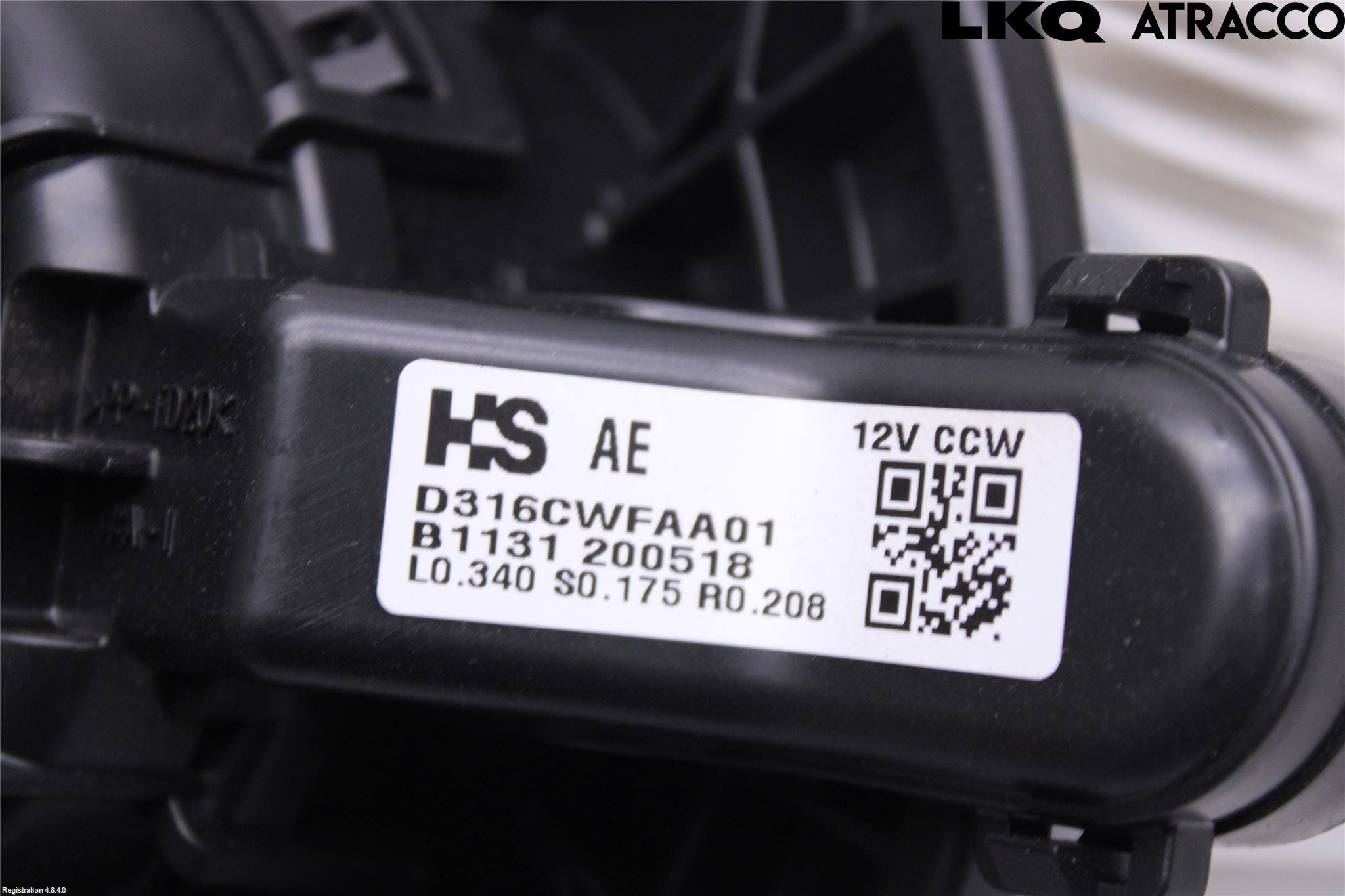 Kia NIRO (DE) 17-22 Ac Värmefläkt