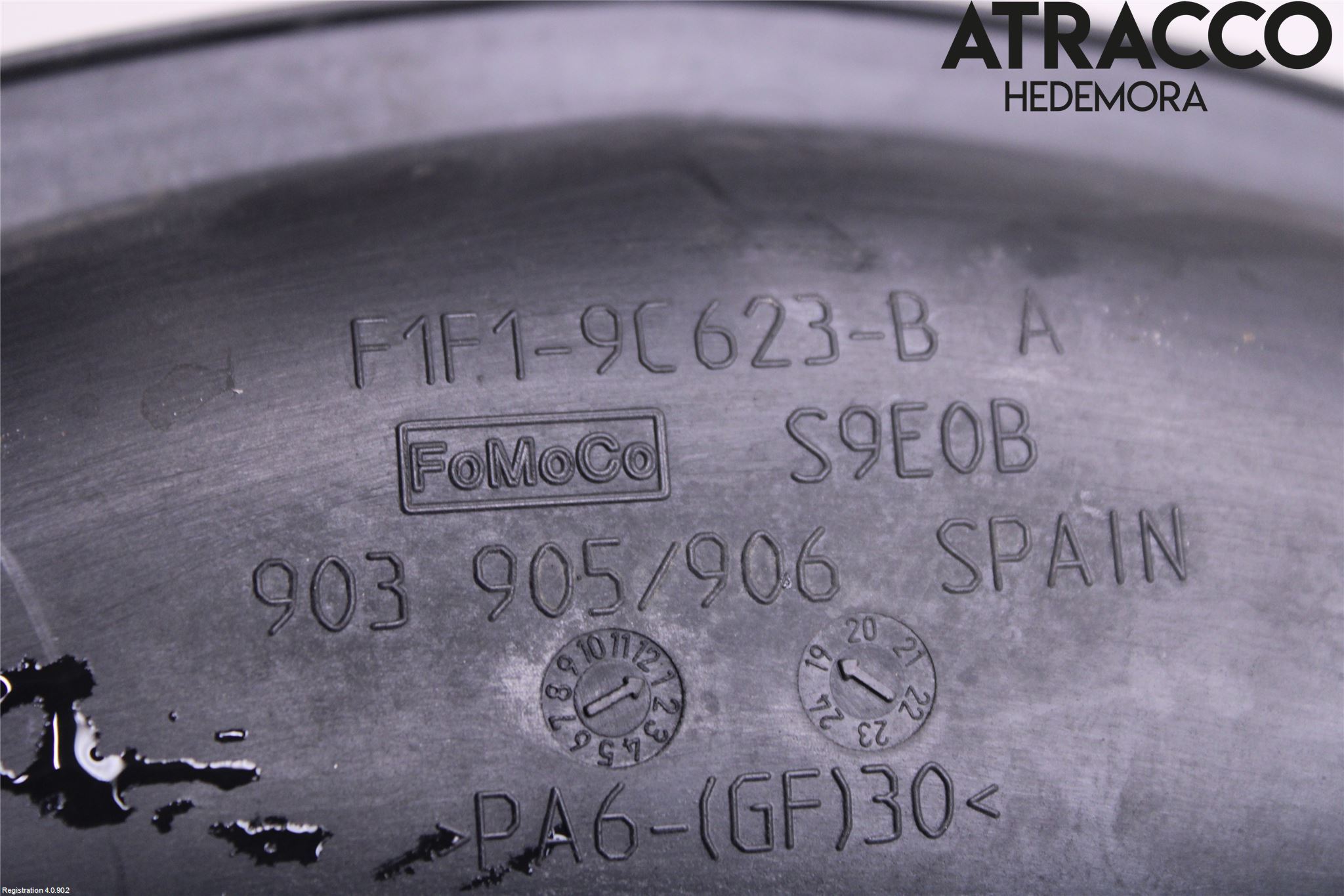 Ford KUGA 17-19 Laddluft-Intercoolerrör