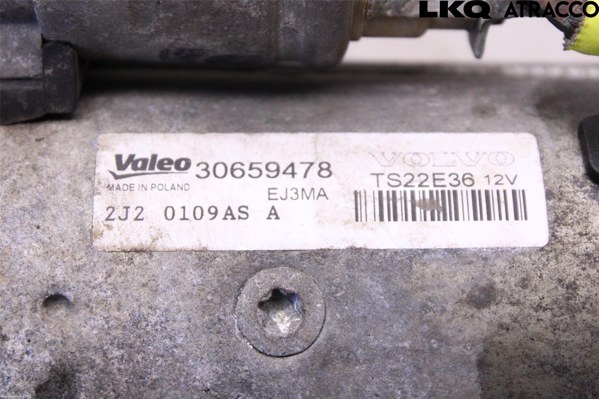 Volvo V40 12-19 Startmotor Diesel
