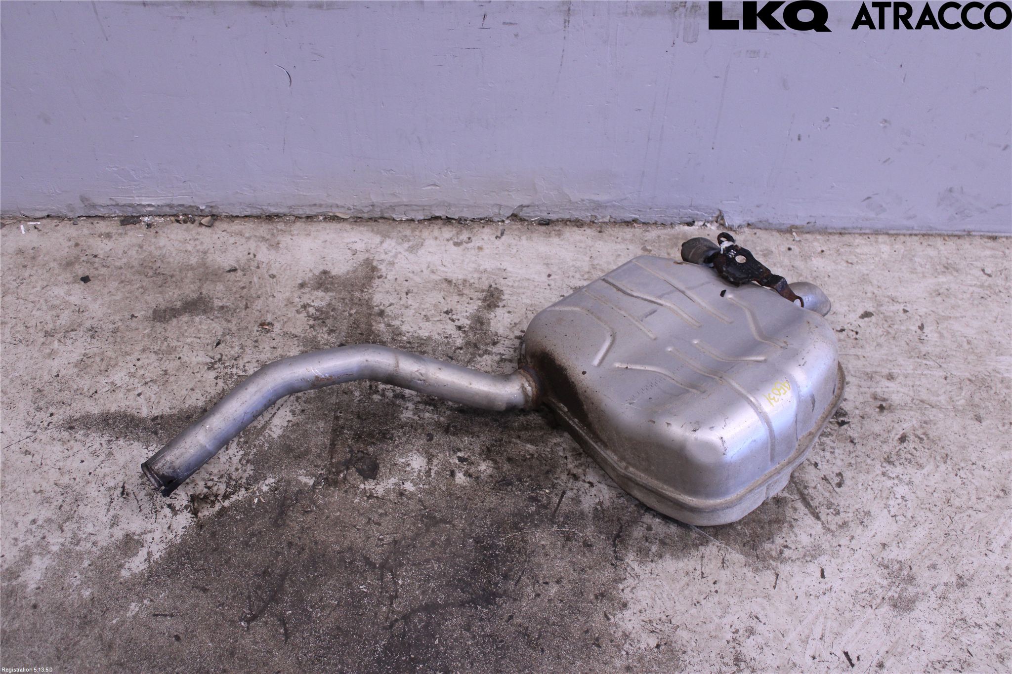 Volvo V70 08-13 Avgas Bakre Dämpare