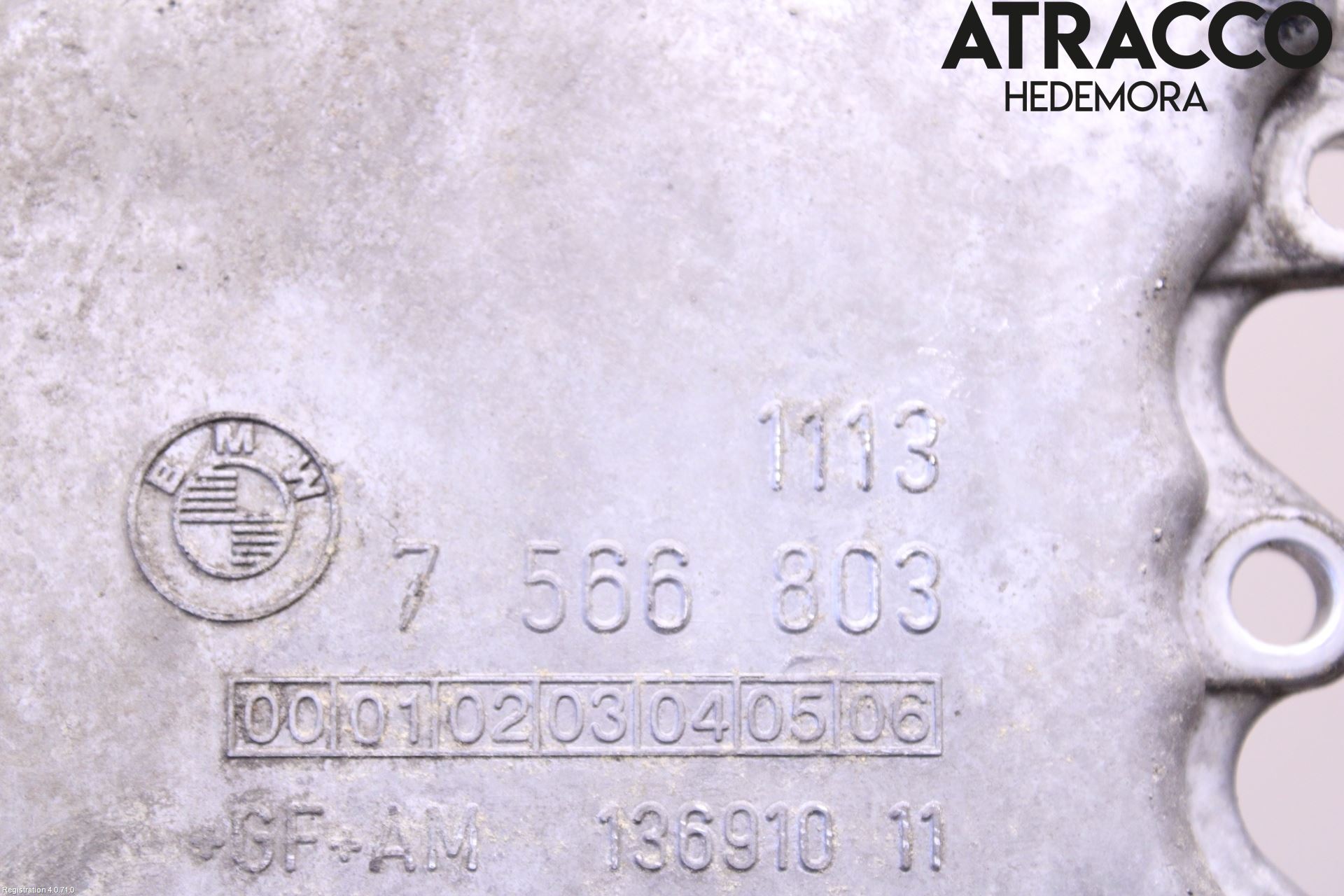 BMW X6 E71/E72   08-14 Oljetråg