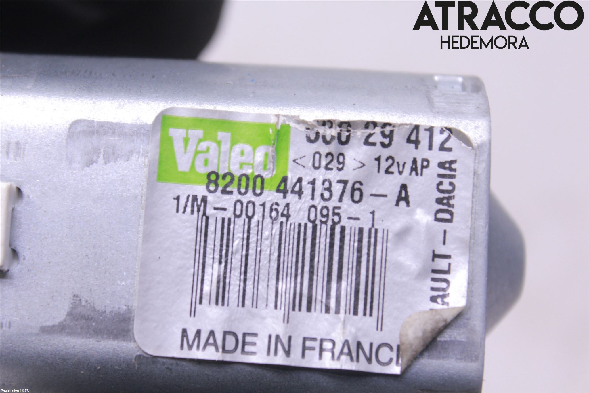 Dacia LOGAN MCV/STEPWAY Torkarmotor Baklucka