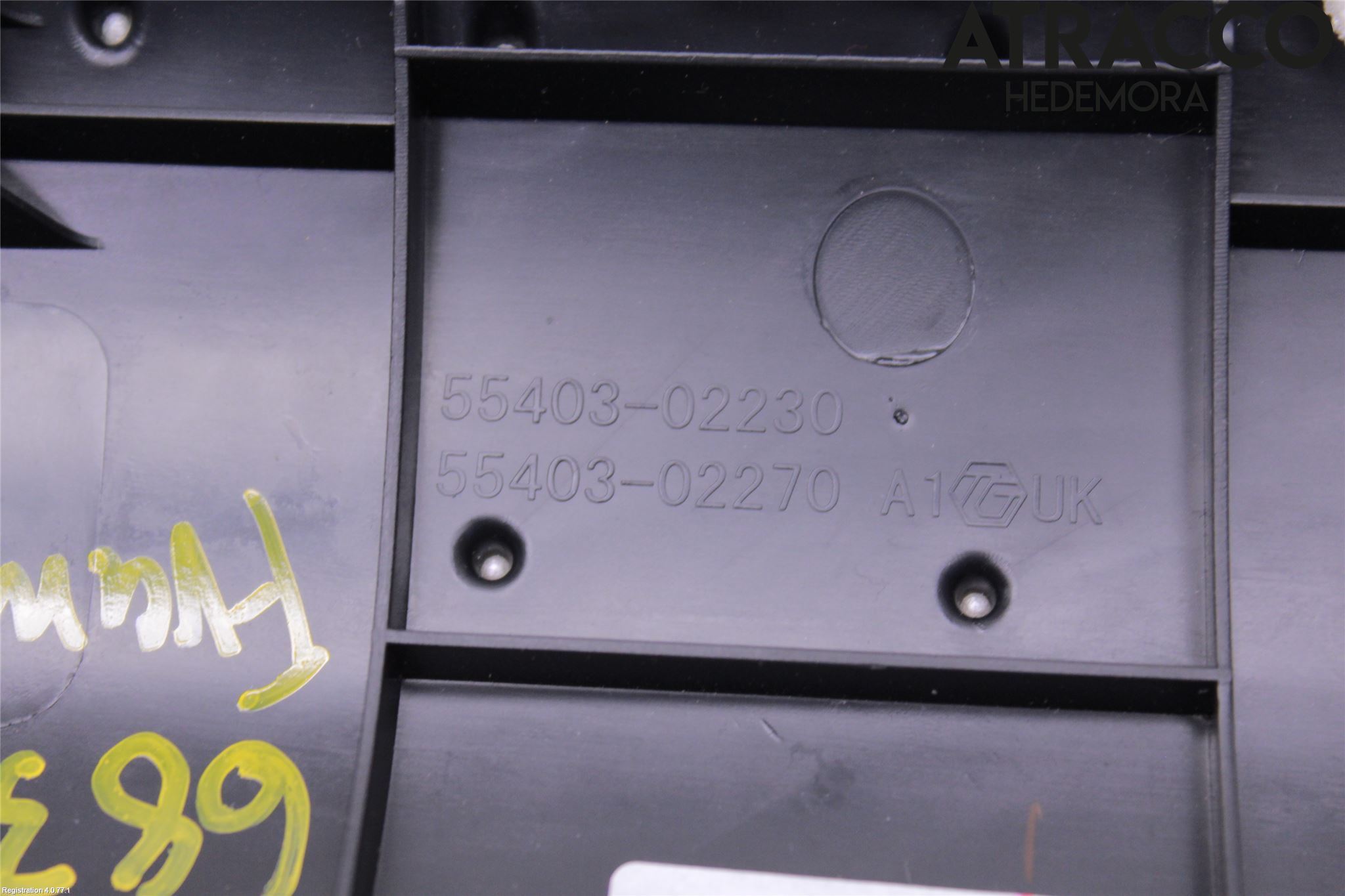 Toyota AURIS 13-19 Instrumentbräda Inlägg-Dekorlist