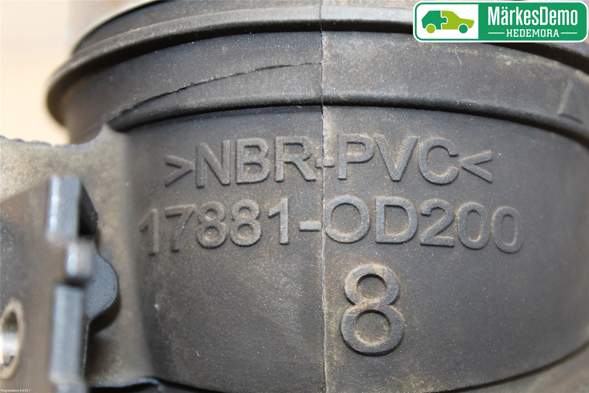 Toyota AVENSIS 03-06 Laddluft-Intercoolerrör