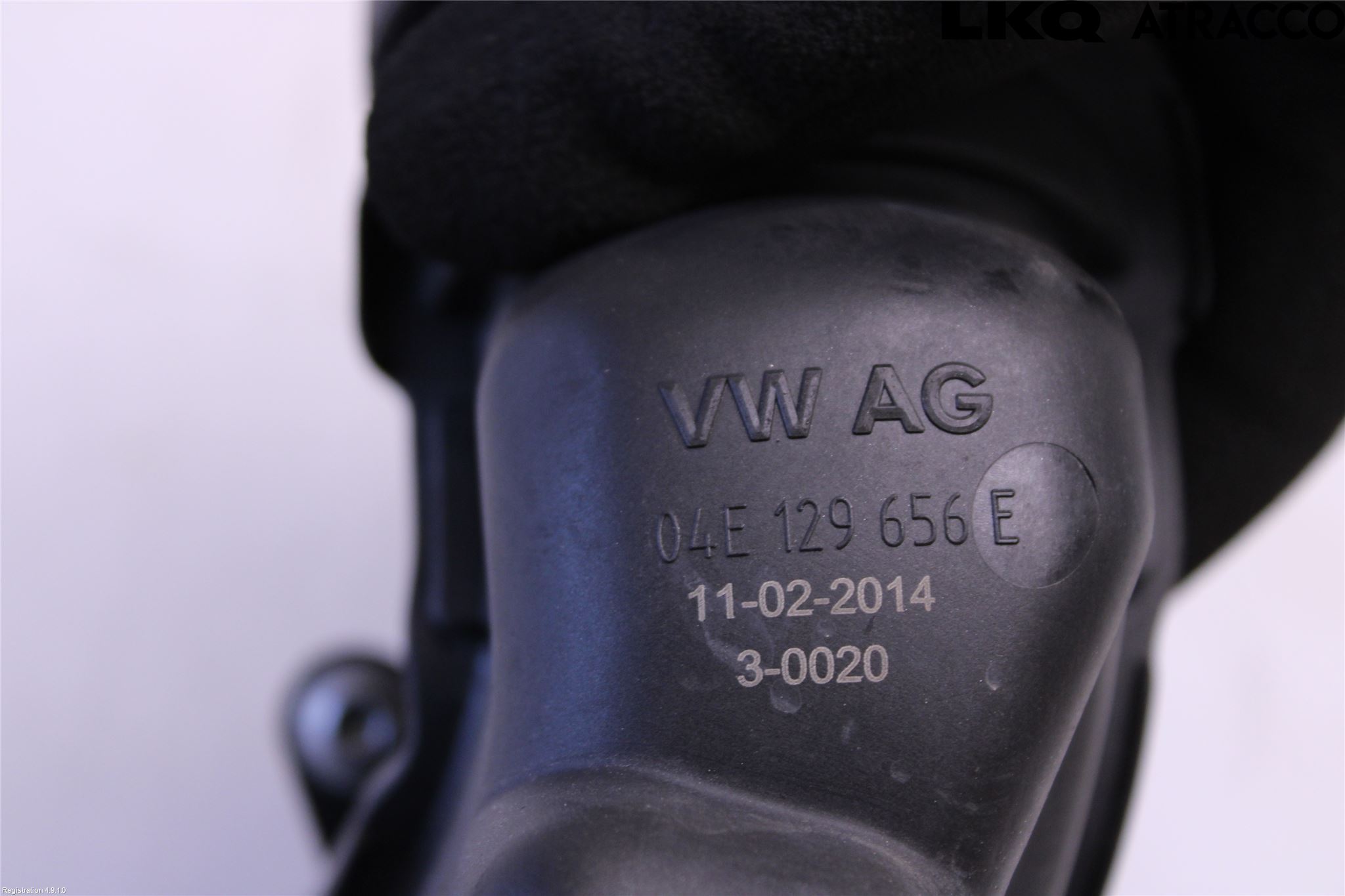 Volkswagen VW GOLF / E-GOLF VII 13-20 Injgummibälg-Slang