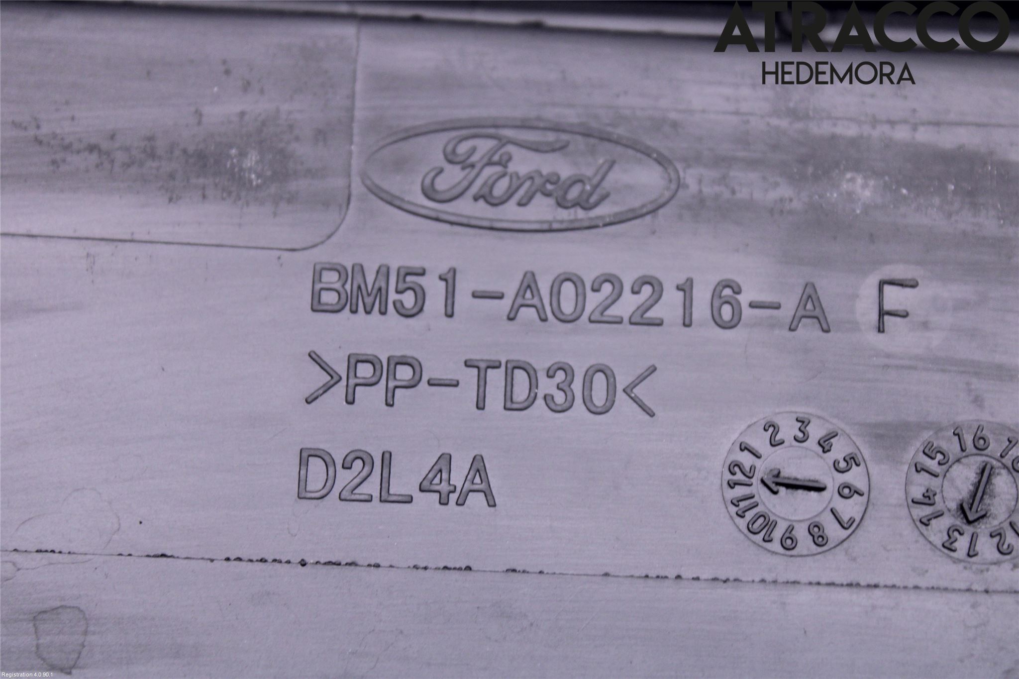 Ford FOCUS 11-14 Torpedplåt-Torpedplast